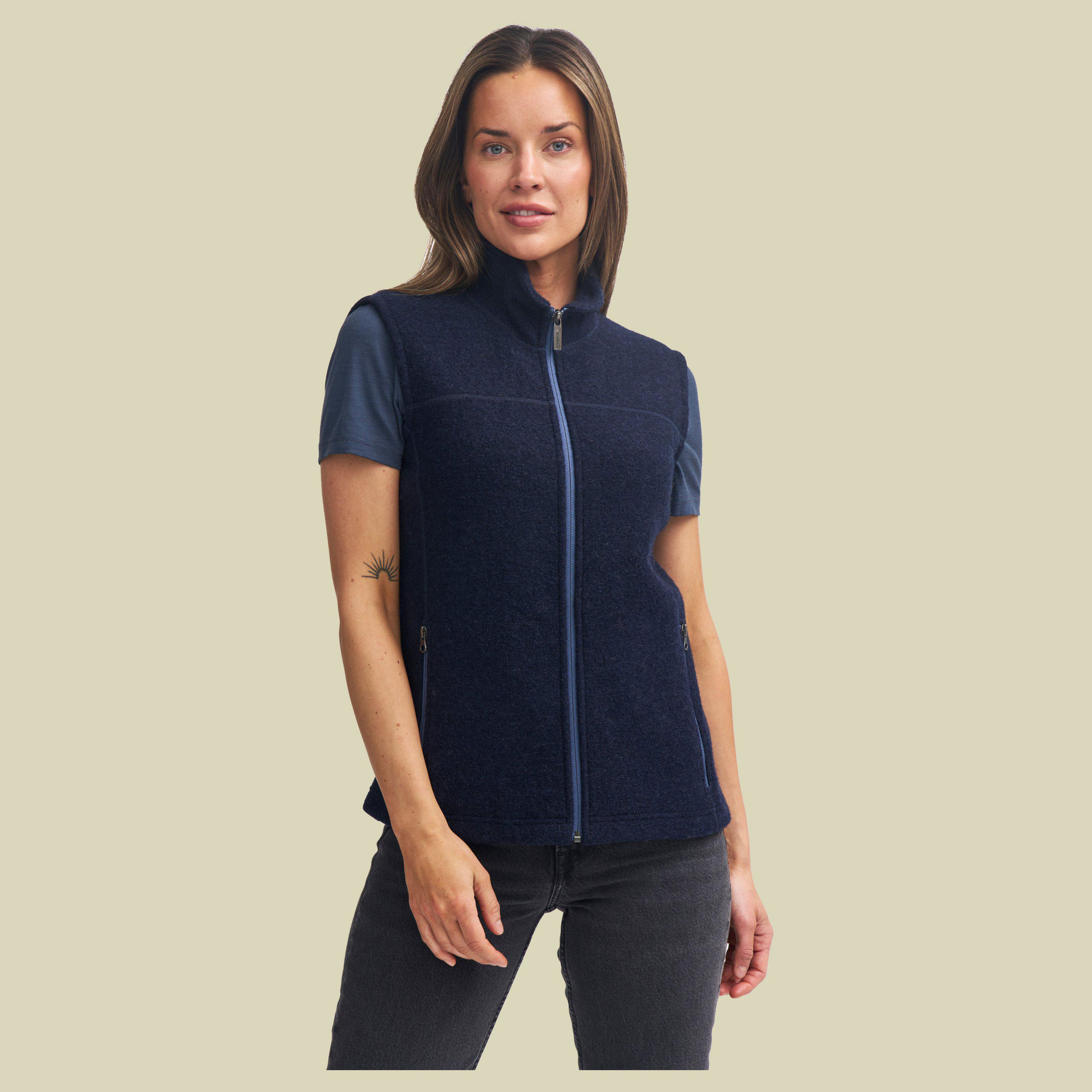 Beata Vest Women blau 44 - light navy