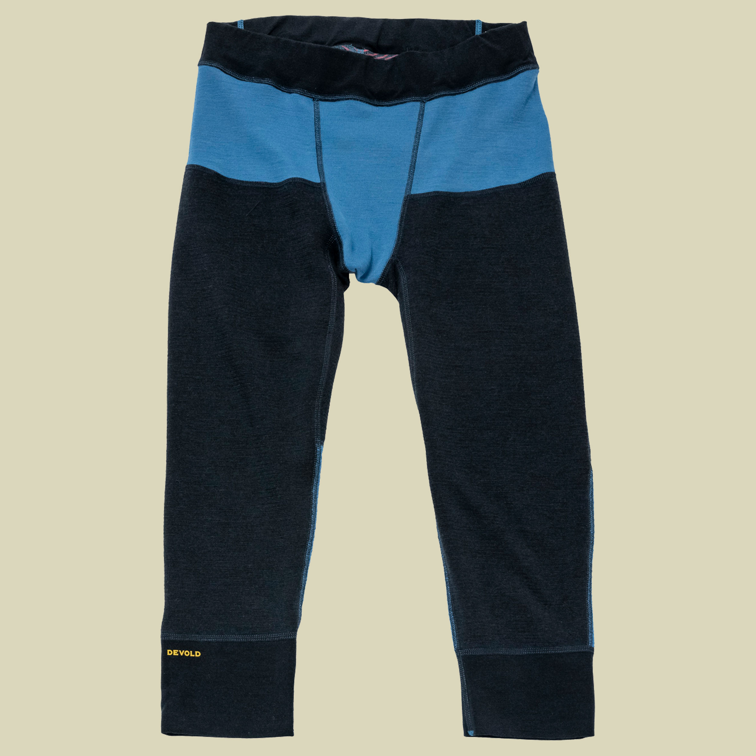 Tuvegga Merino 3/4 Longs Man XL mehrfarbig - cayenne