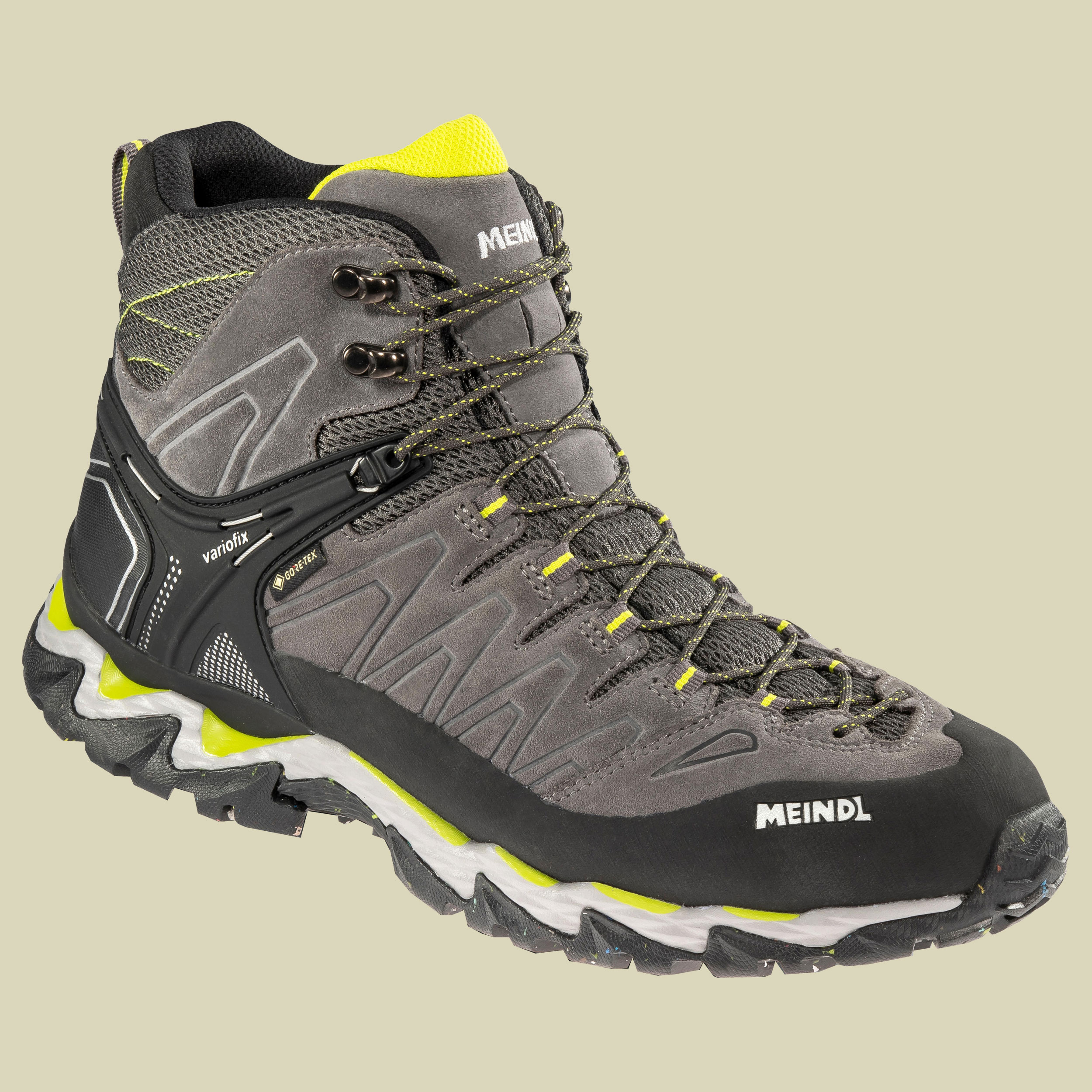 Lite Hike GTX Men Größe UK 11 Farbe anthrazit/lime