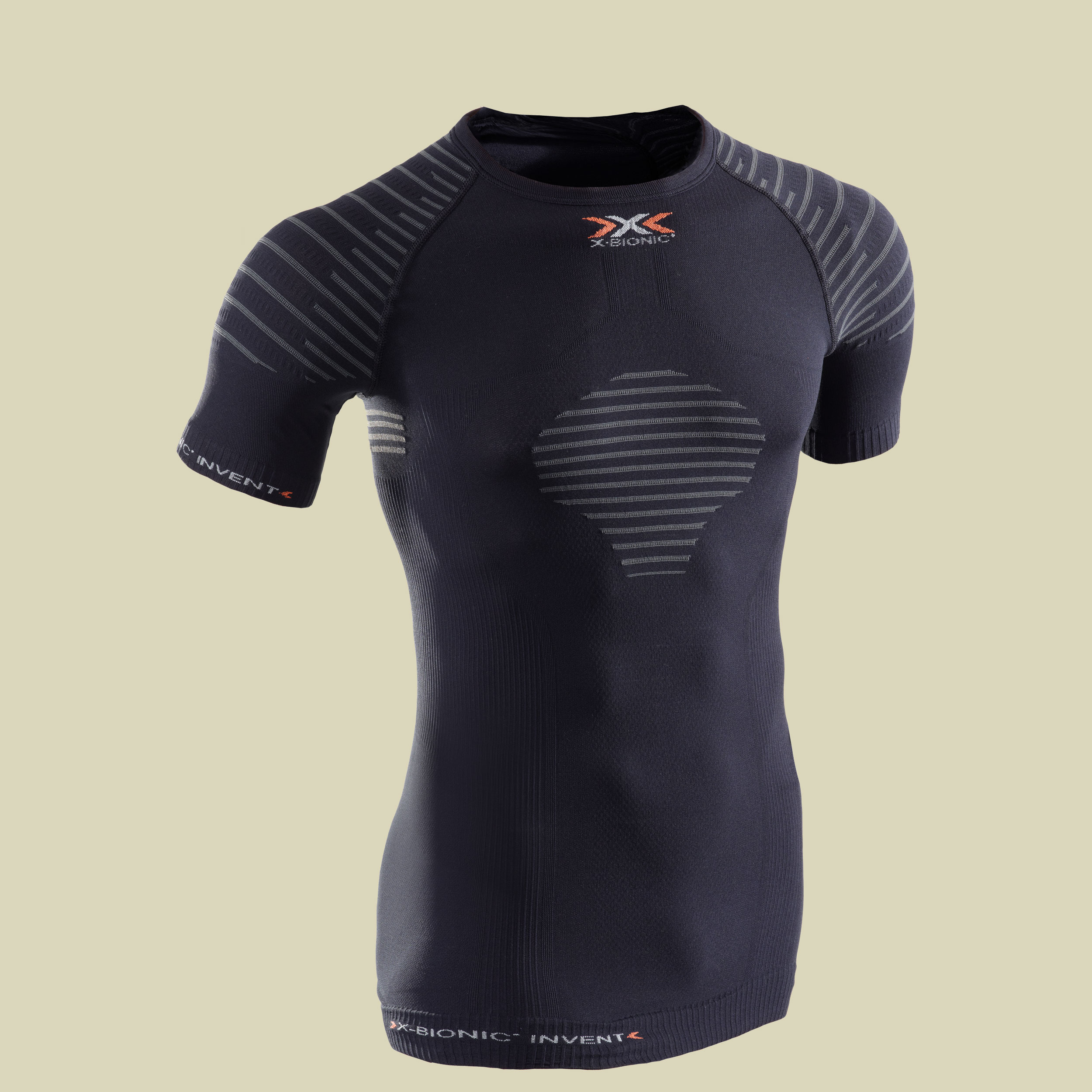 X-Bionic Man Invent Light UW Shirt SH_SL Größe S Farbe black anthracite