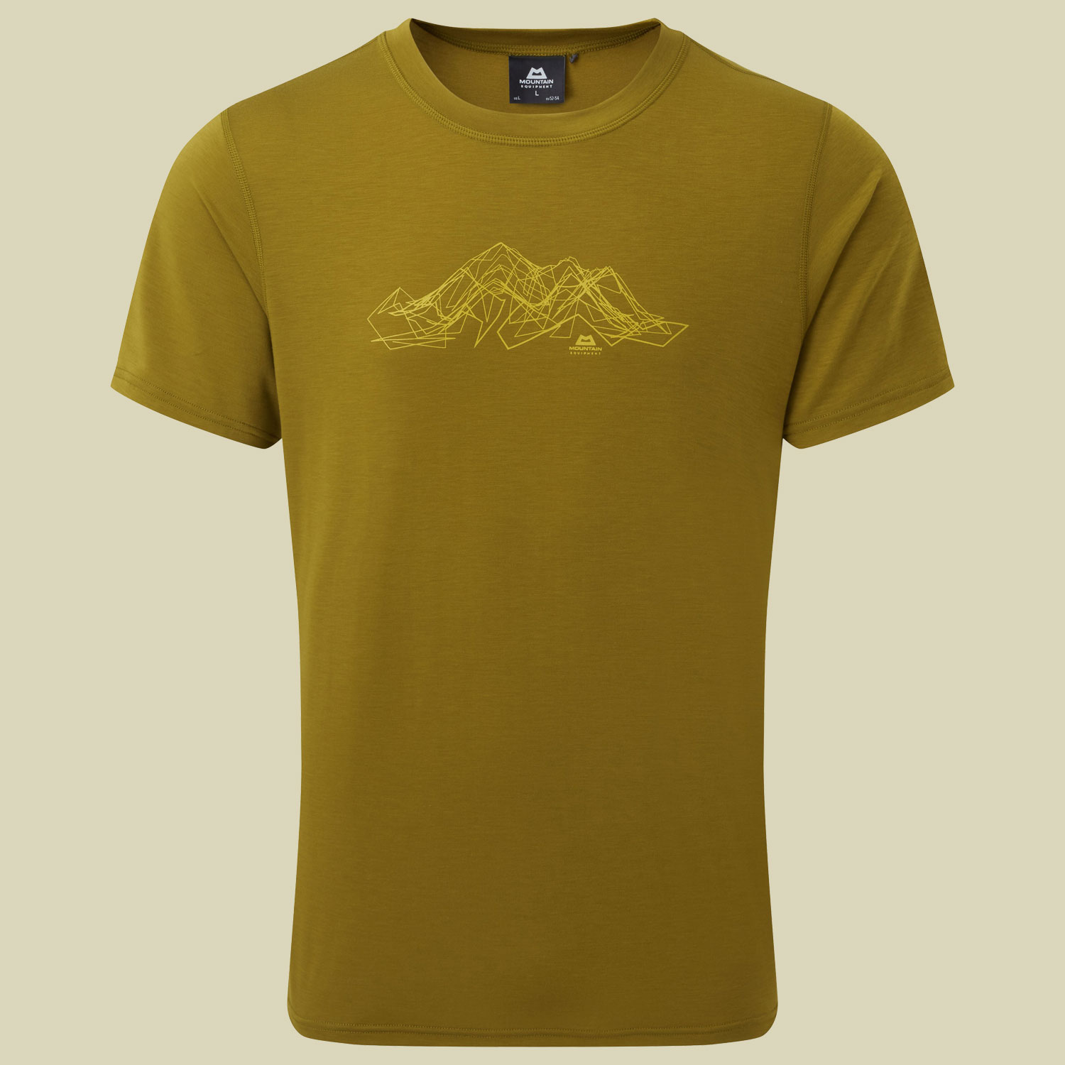 Groundup Mountain Tee Men Größe S Farbe fir green Me-01542