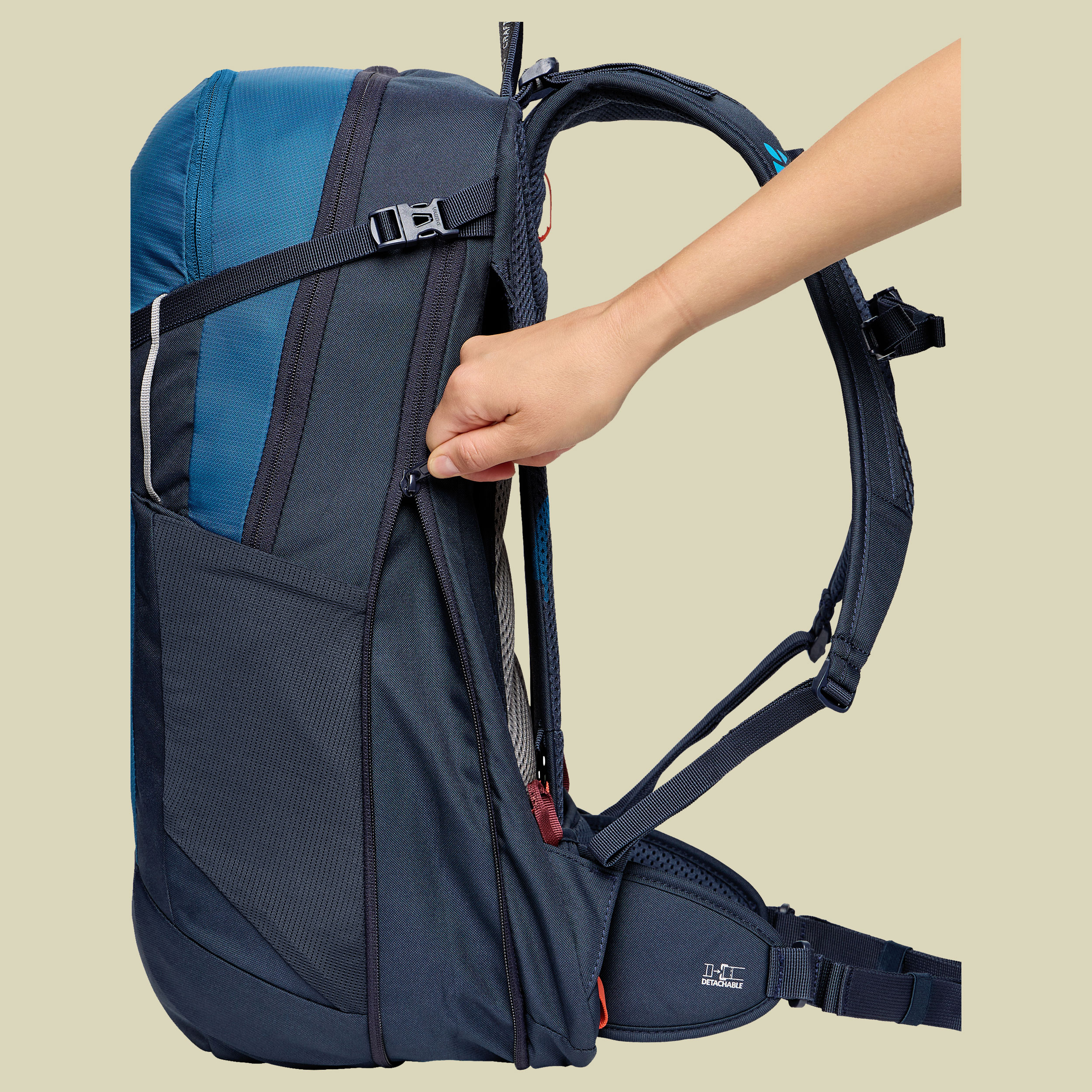 Wizard 18+4 22 blau - baltic sea