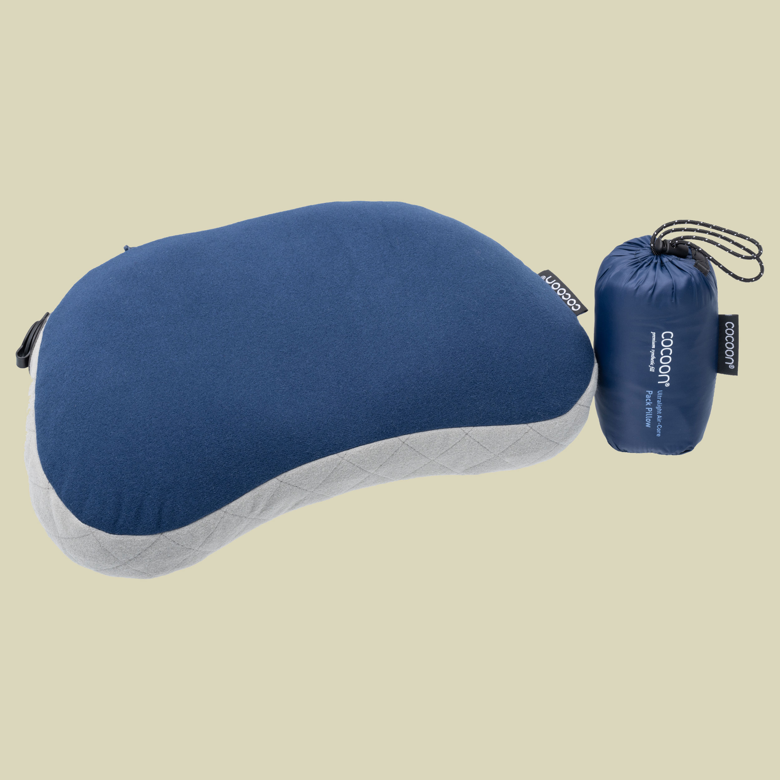 Pack Pillow ultra light galaxy blue/grey 33 x 21 x 10 cm