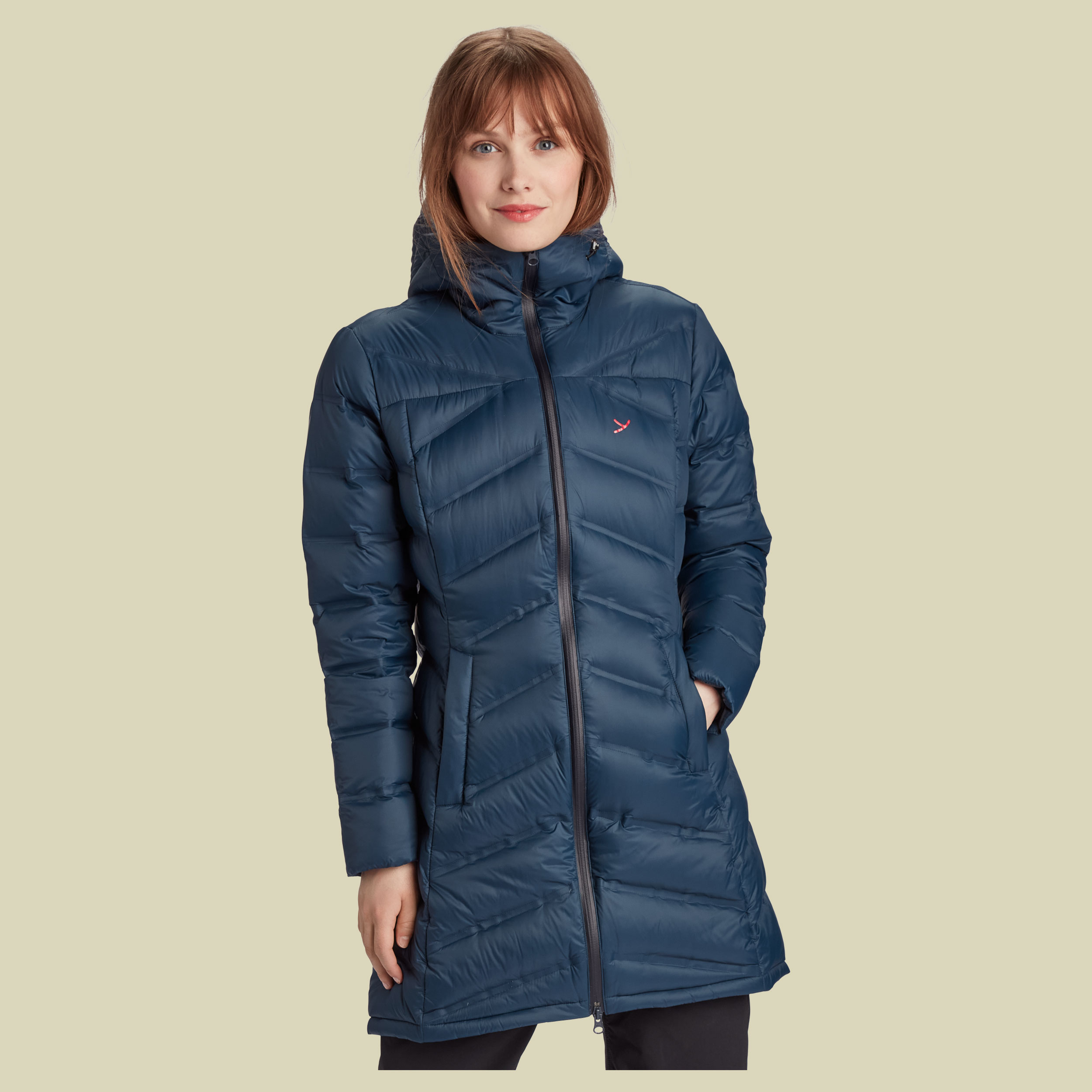 Patea Bonded Down Coat Women Größe L  Farbe dress blue