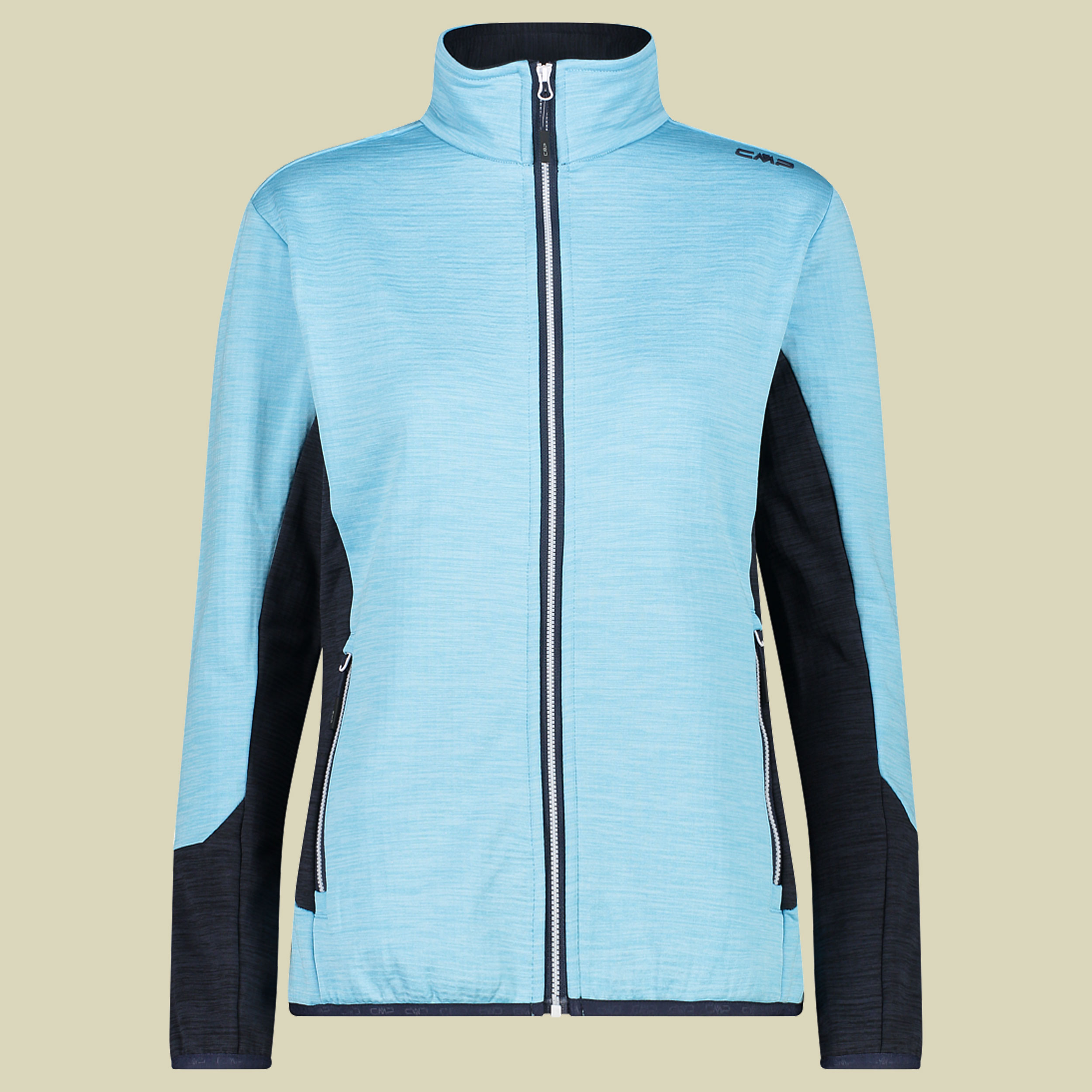 Woman Jacket Melange Grid Tech 33G2706 Größe 40 Farbe anice