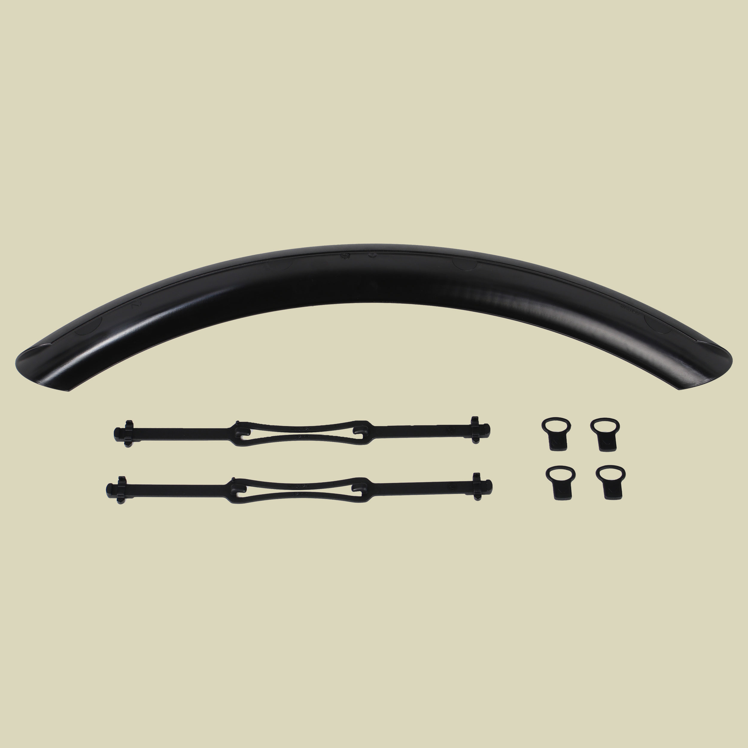 Quick Rack Mudguard 72mm Farbe black
