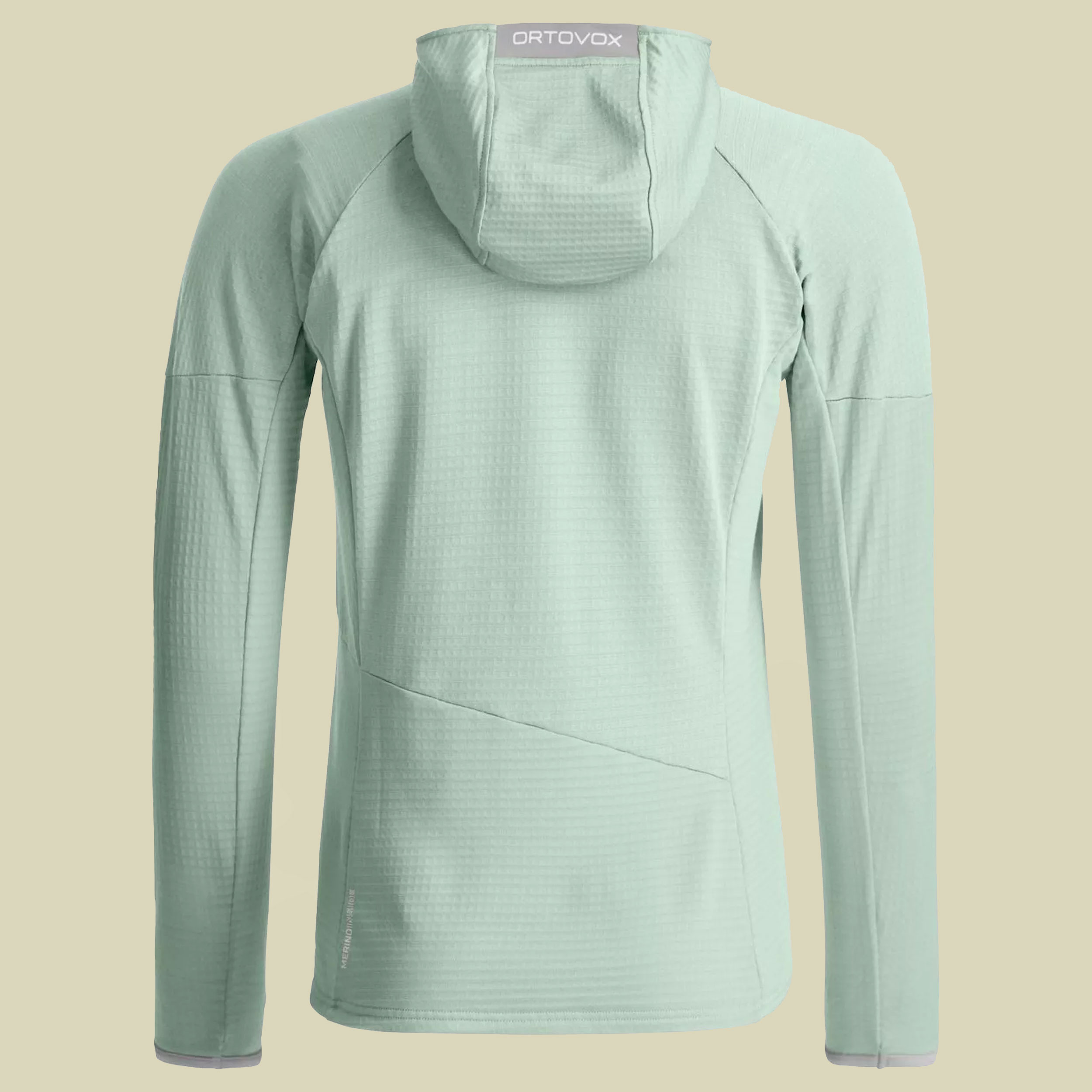 Fleece Light Grid Hoody Women S grün - green acid