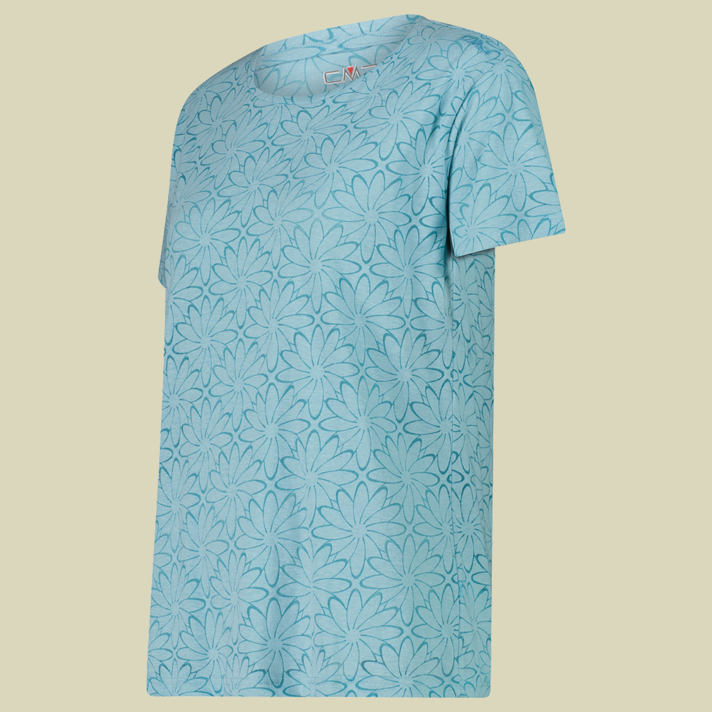 Woman T-Shirt 38 türkis - Farbe lagoon