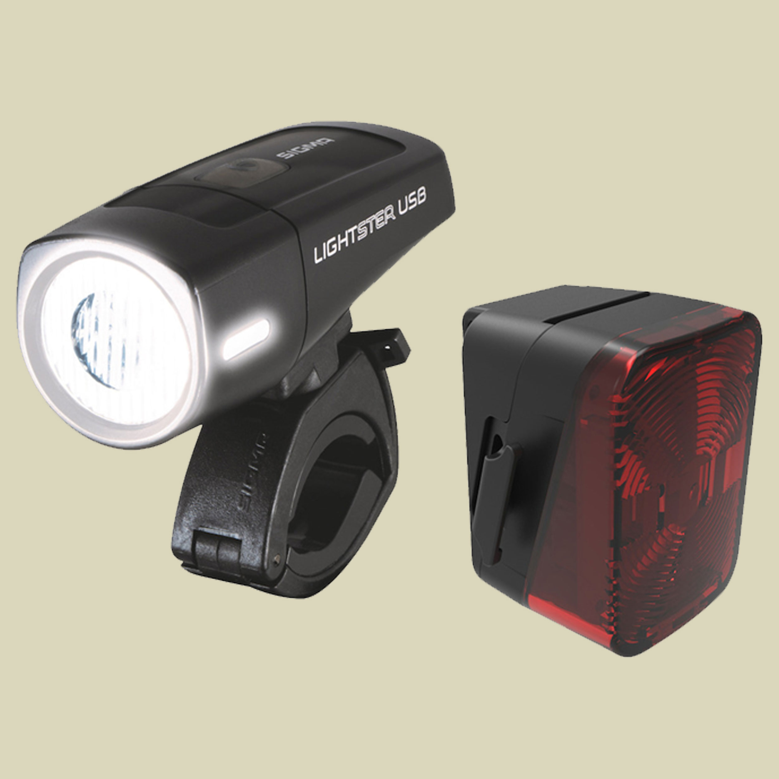 LED Beleuchtungsset Lightster USB / Nugget Farbe schwarz