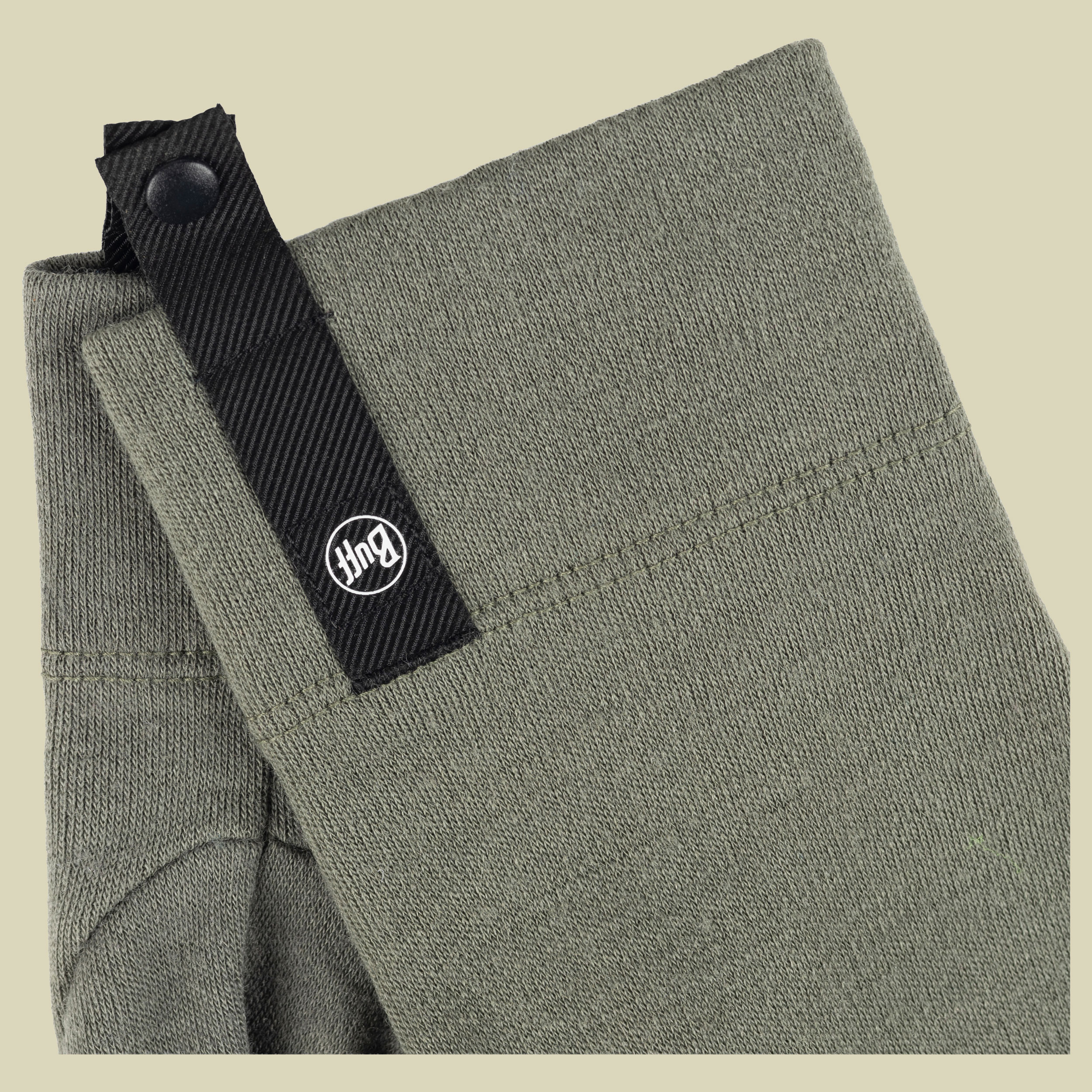 Merino Midweight Gloves S grün - GW khaki