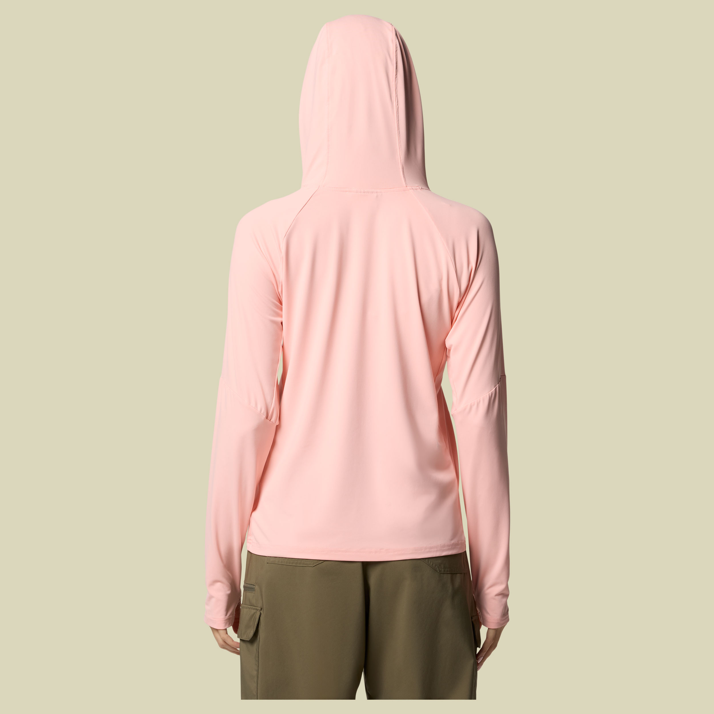Skien Valley Hoodie Women S pink - pink sand