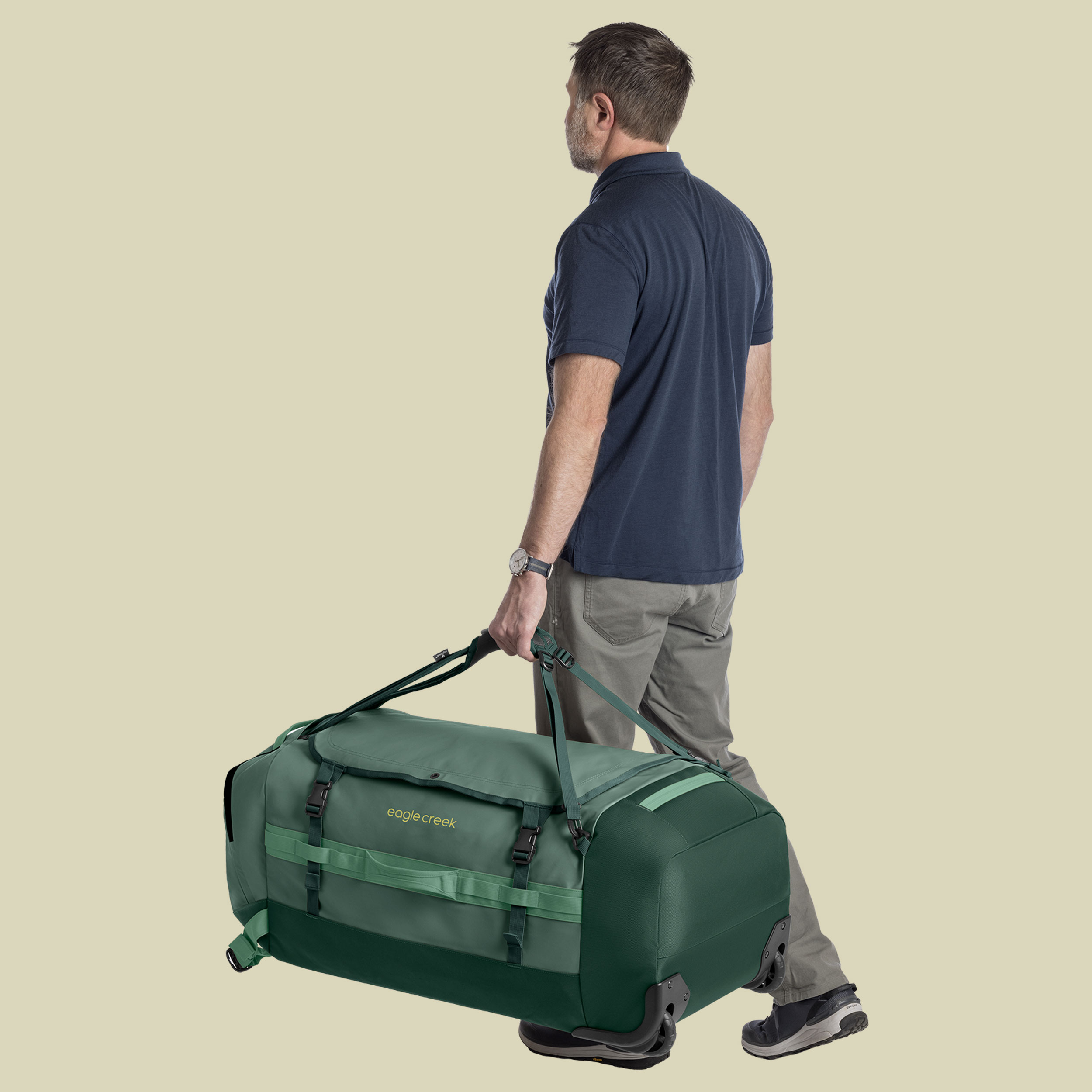 Cargo Hauler Rolling Duffel 130L grün - sycamore green