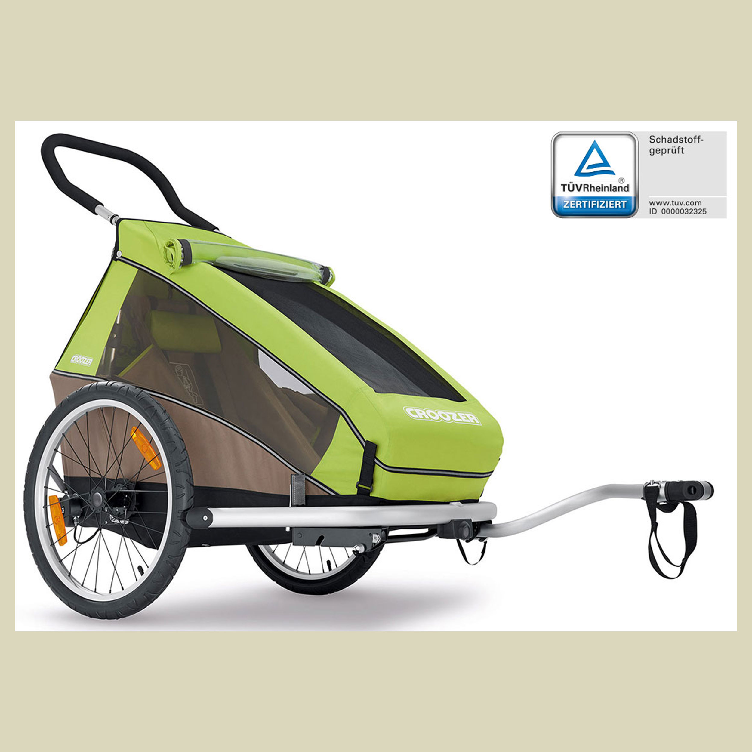 Kid for 1 Farbe meadow green/sand grey