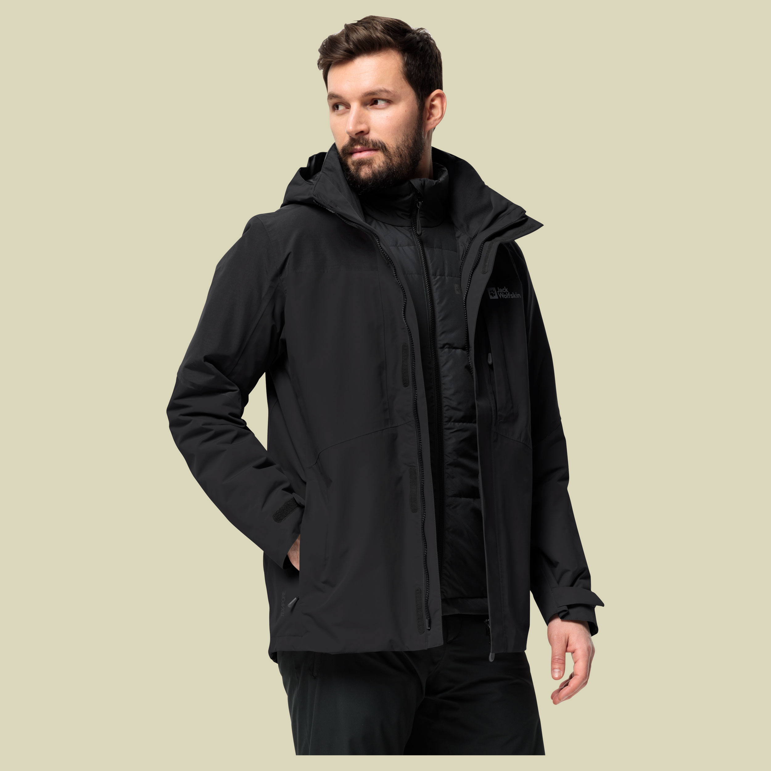 Romberg 3in1 Jacket Men Größe XXL Farbe black