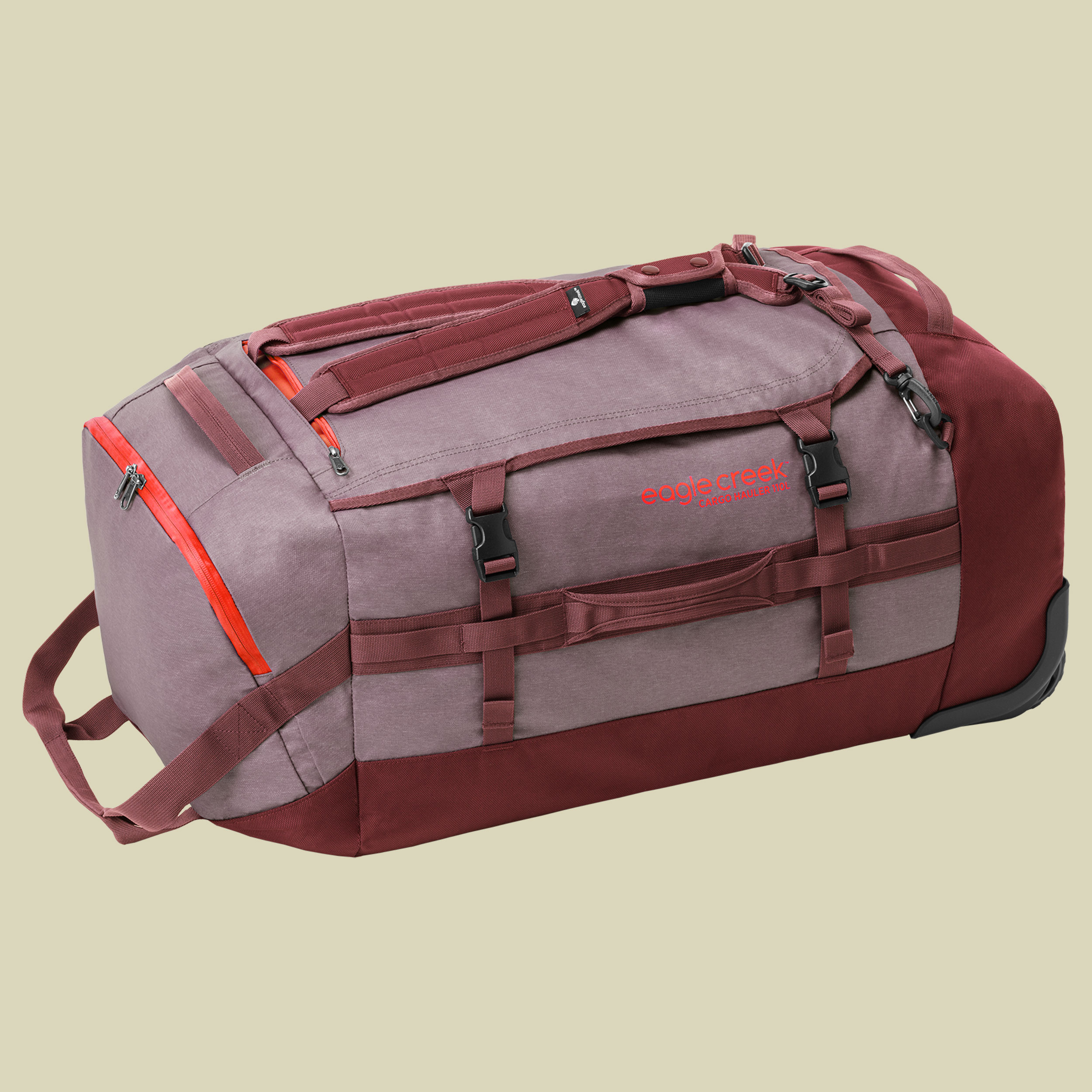Cargo Hauler Wheeled Duffel 110L Volumen 110 Farbe earth red
