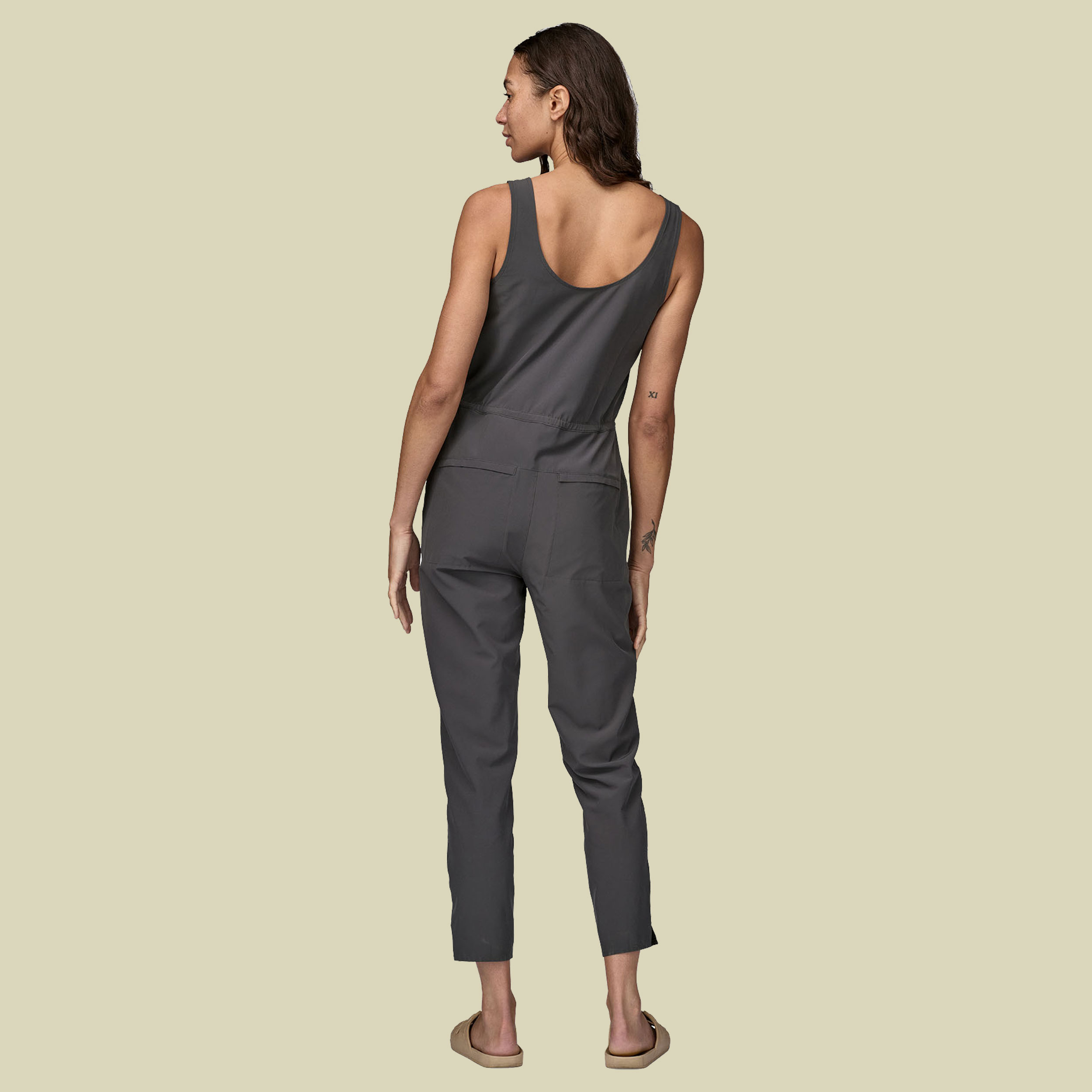 Fleetwith Jumpsuit Women L schwarz - ink black