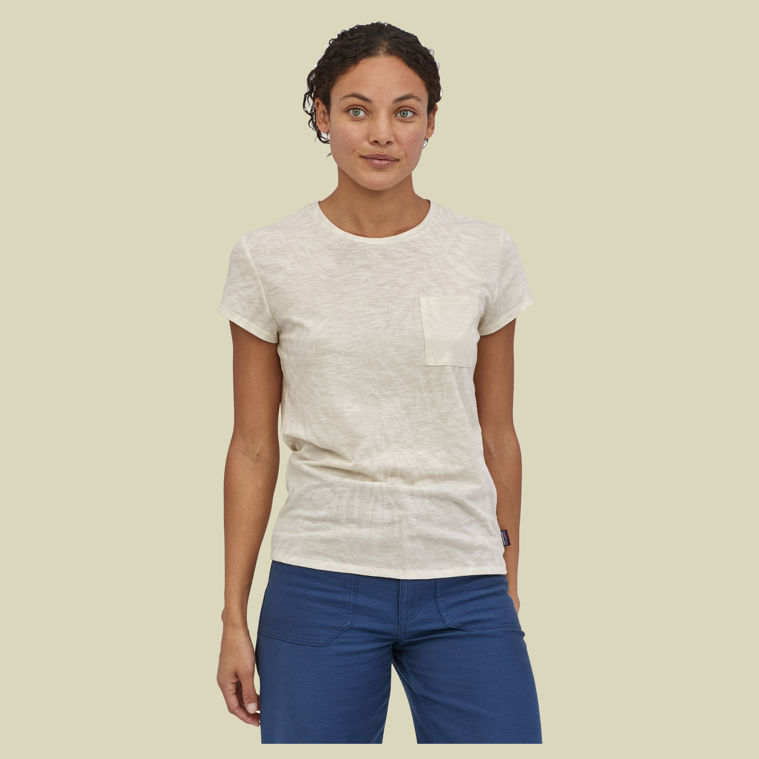 Mainstay Tee Women Größe M  Farbe kelp and sand big: dyno white