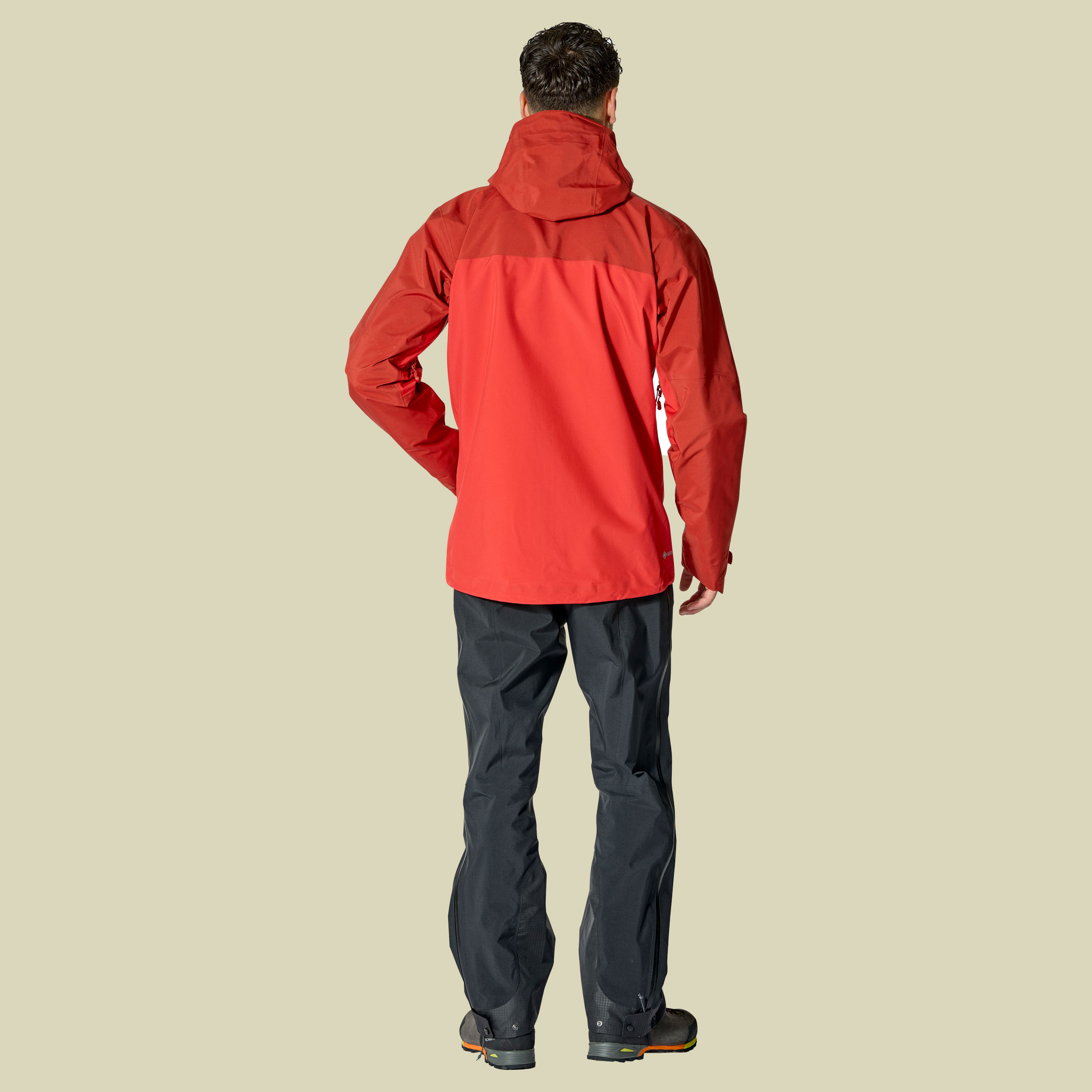 Latok Mountain GTX Jacket Men M rot - tuscan red/dark horizon