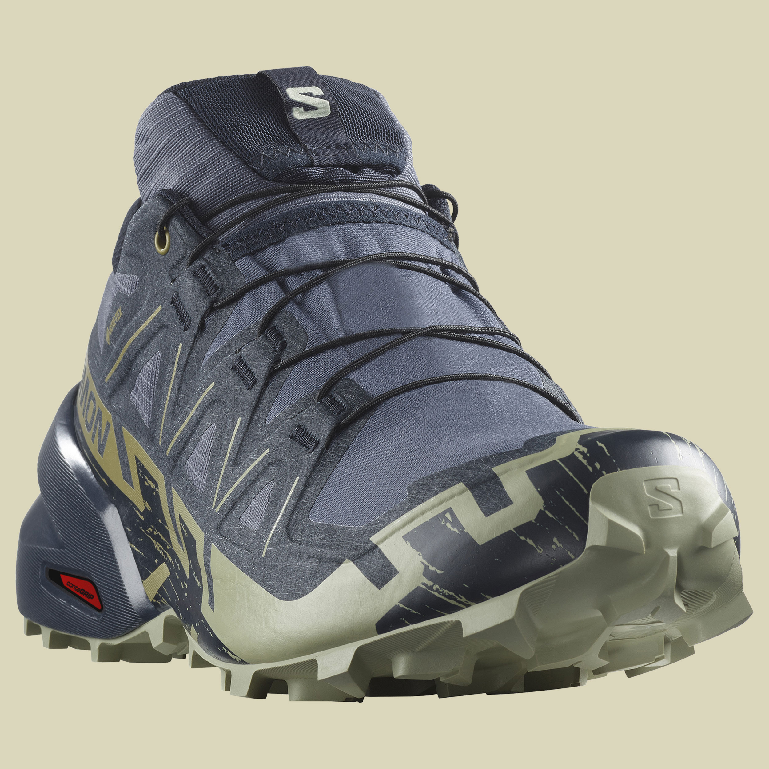 Speedcross 6 GTX Men grau UK 11,5 - grisaille/carbon/tea