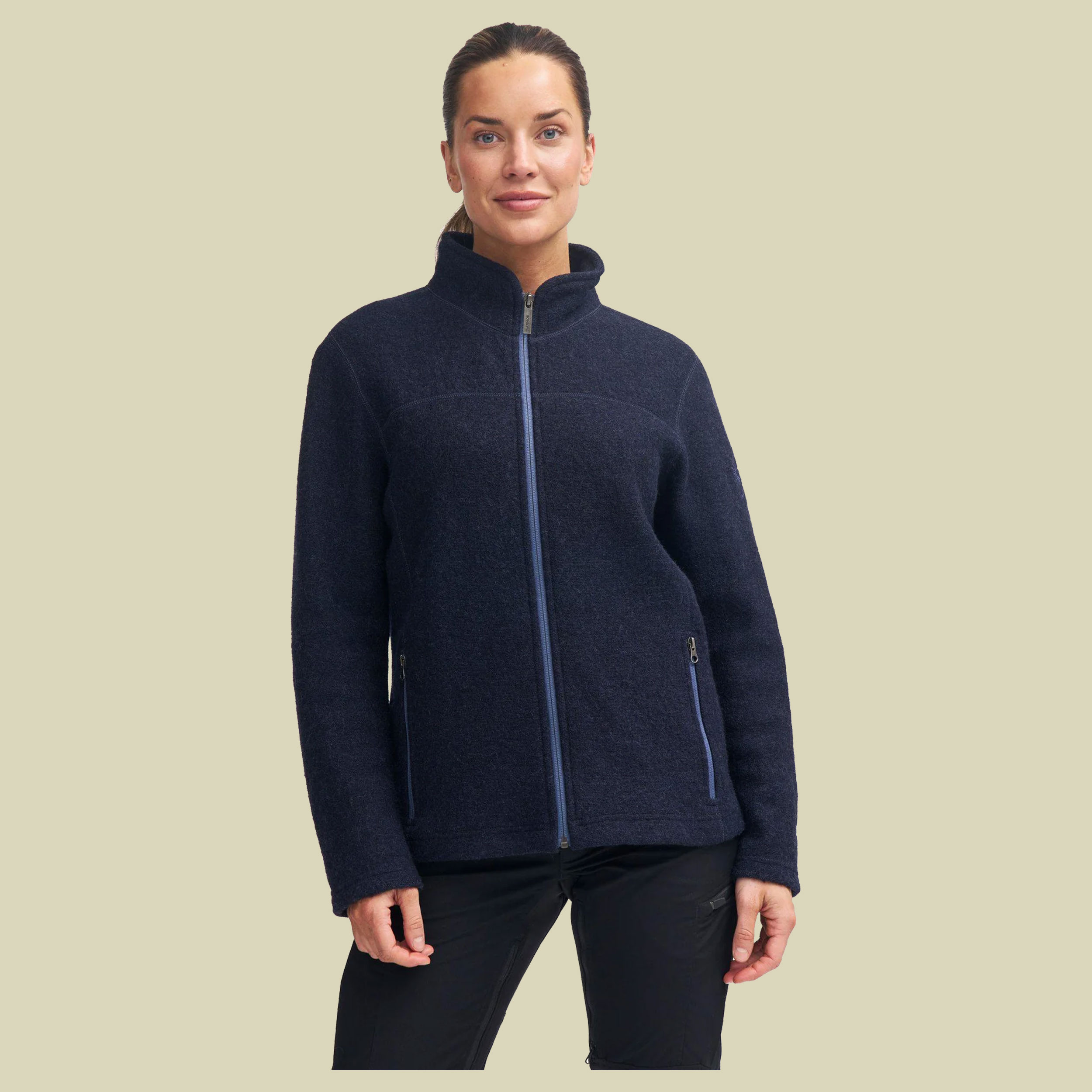 Beata Full Zip Women blau I 40 - light navy