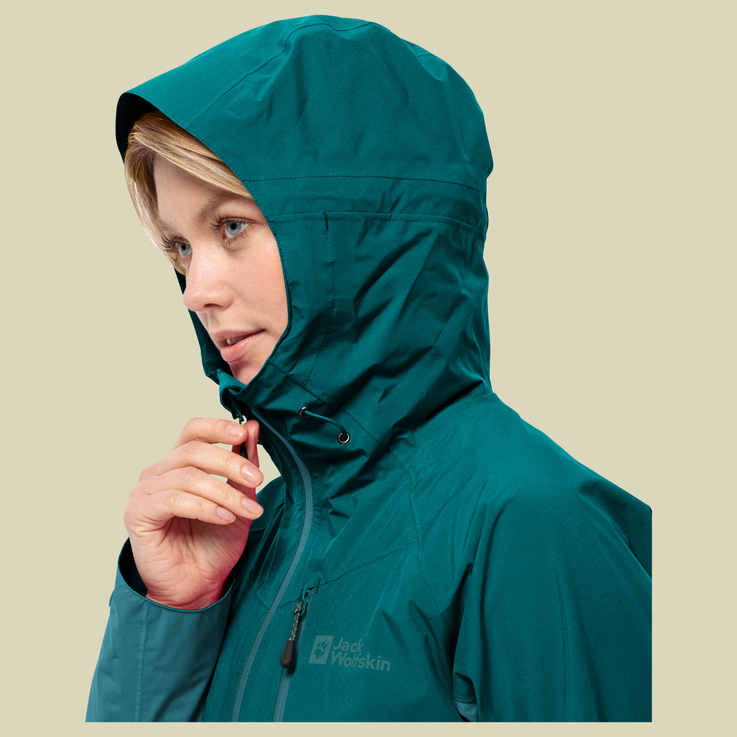 Eagle Peak 2L Jacket Women Größe XL Farbe sea green