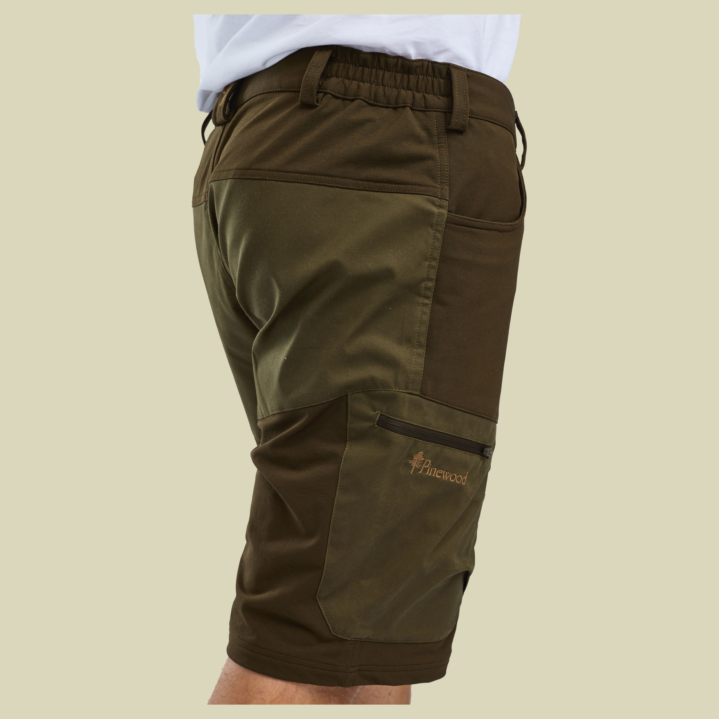 Finnveden Hybrid SHORTS C56 grün - D.Olive/H.Olive