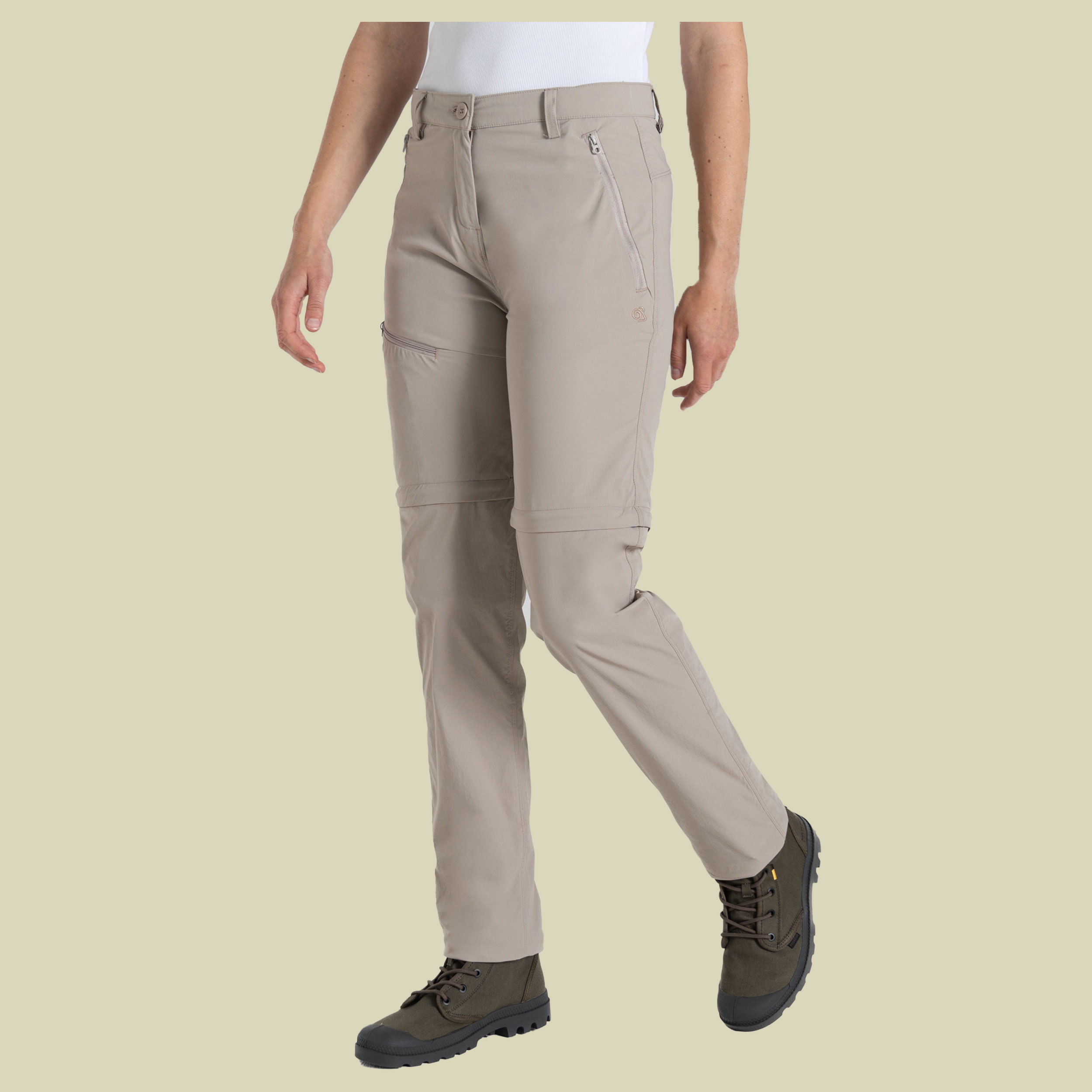 NosiLife Pro Convertible Trousers III Women 44 beige - soft mushroom (UK 16)