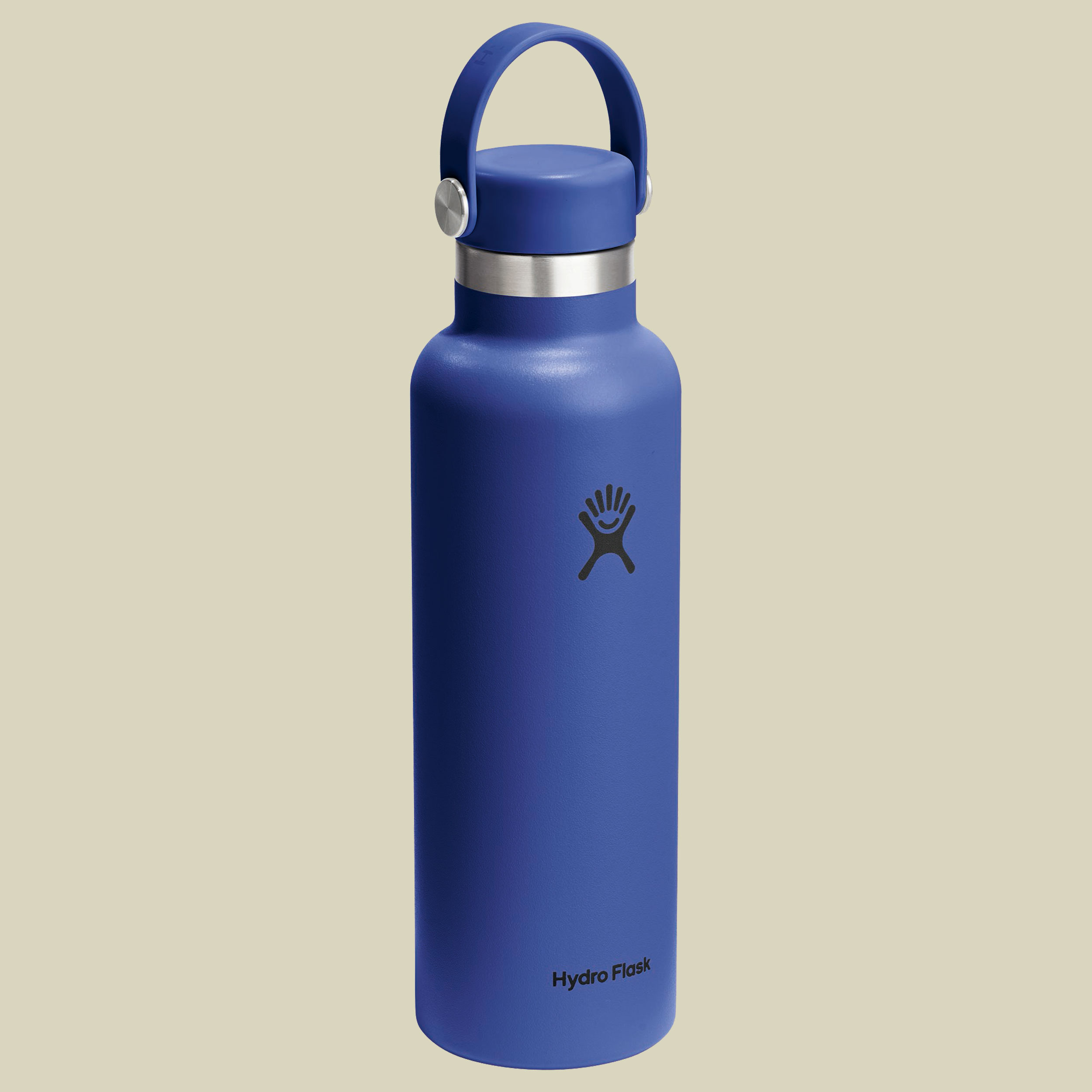 Hydro Flask 21 oz Standard Mouth Flex Cap blau2 621 - capri blue