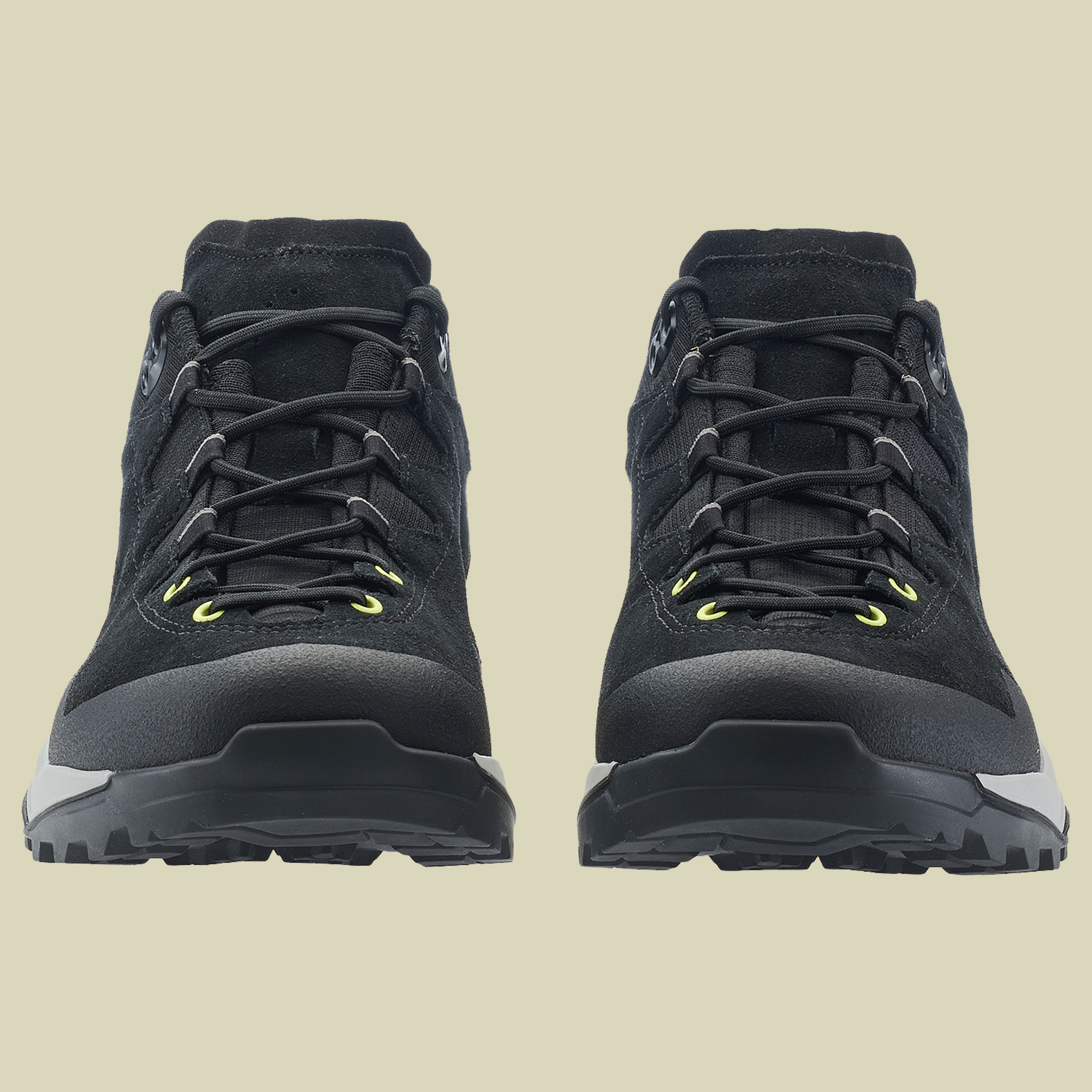 Lowa Explorer GTX Lo Men UK 9 schwarz - schwarz/limone