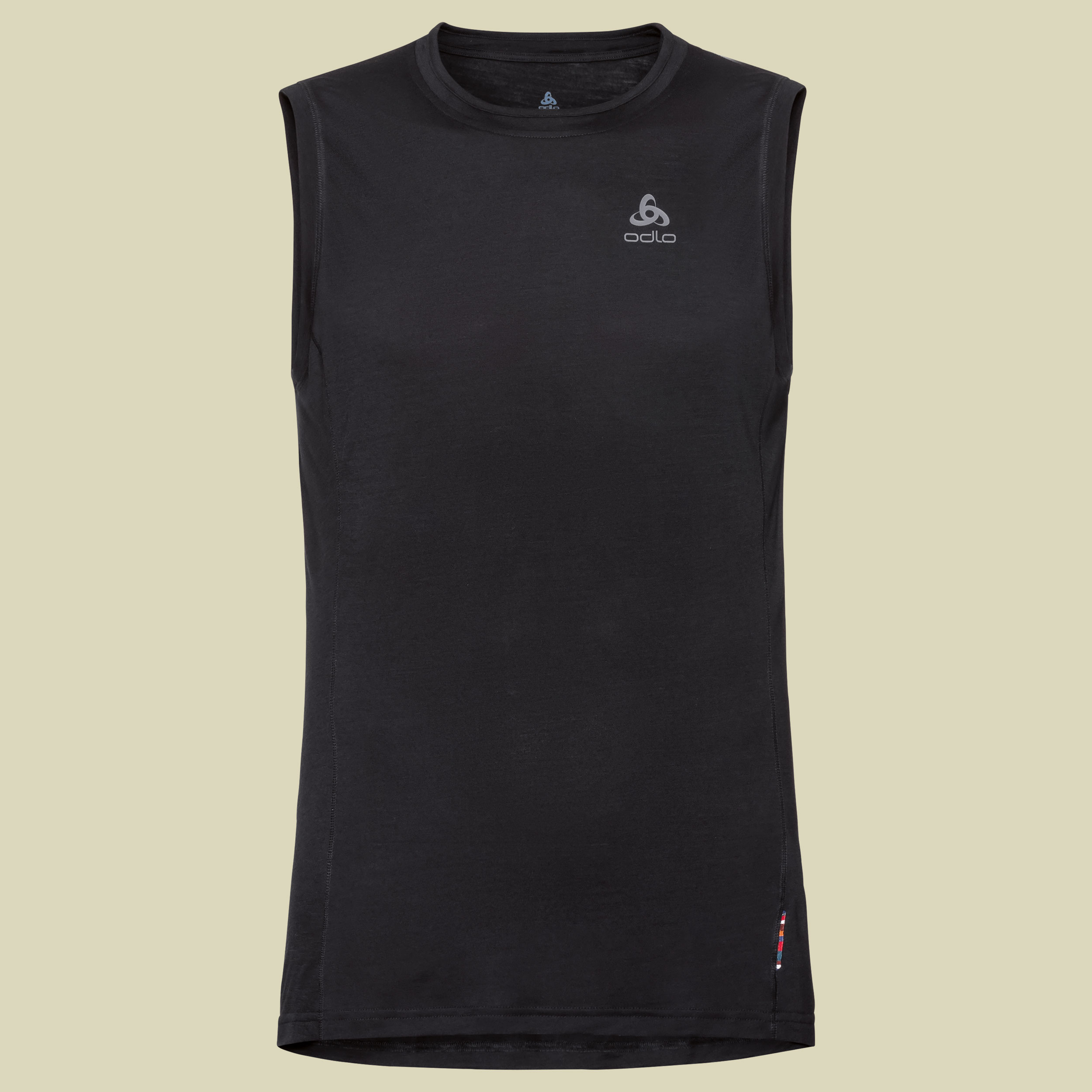 SUW Top Crew neck Singlet Natural+Light Men Größe S Farbe black