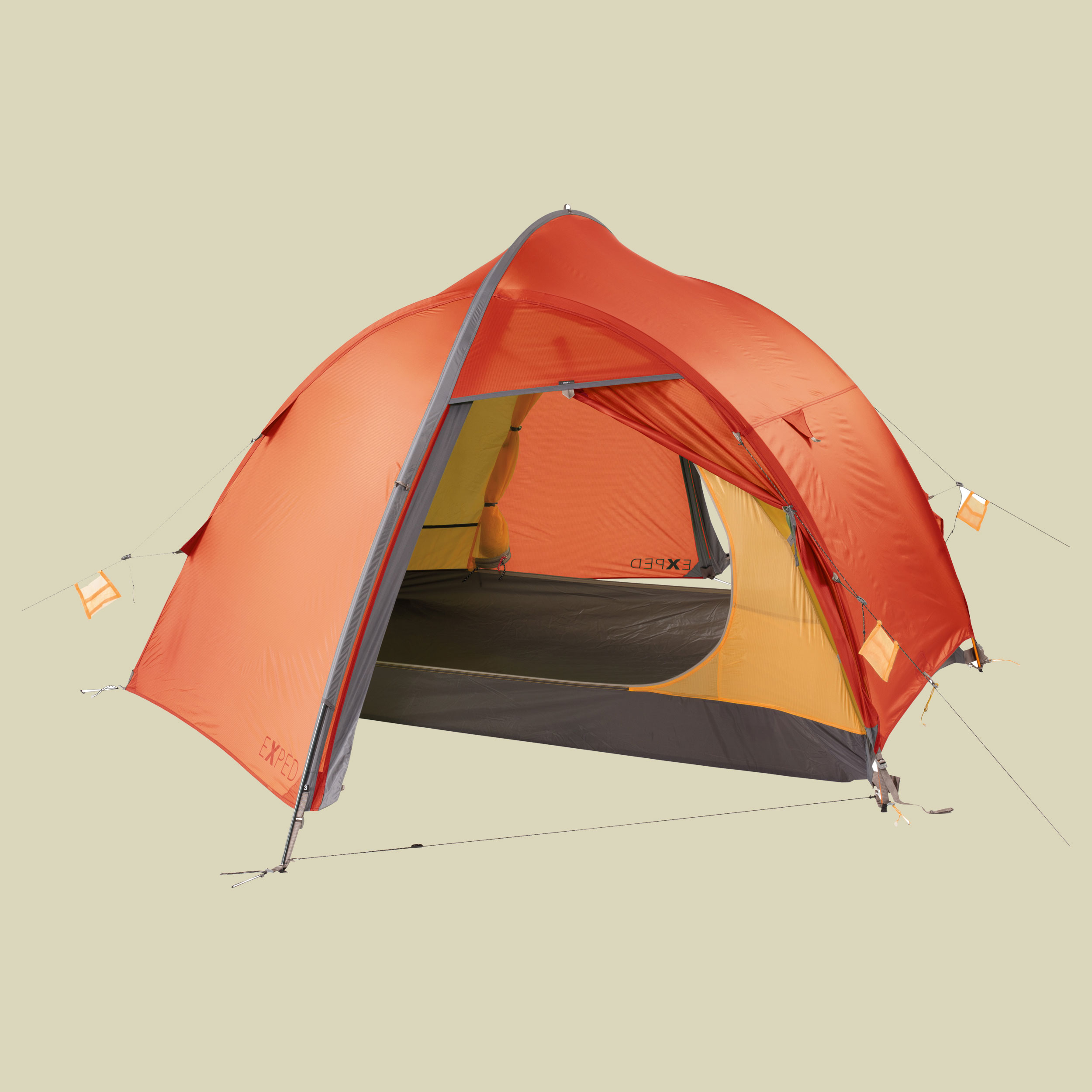 Orion II Extreme 2-Personen-Trekkingzelt Farbe terracotta