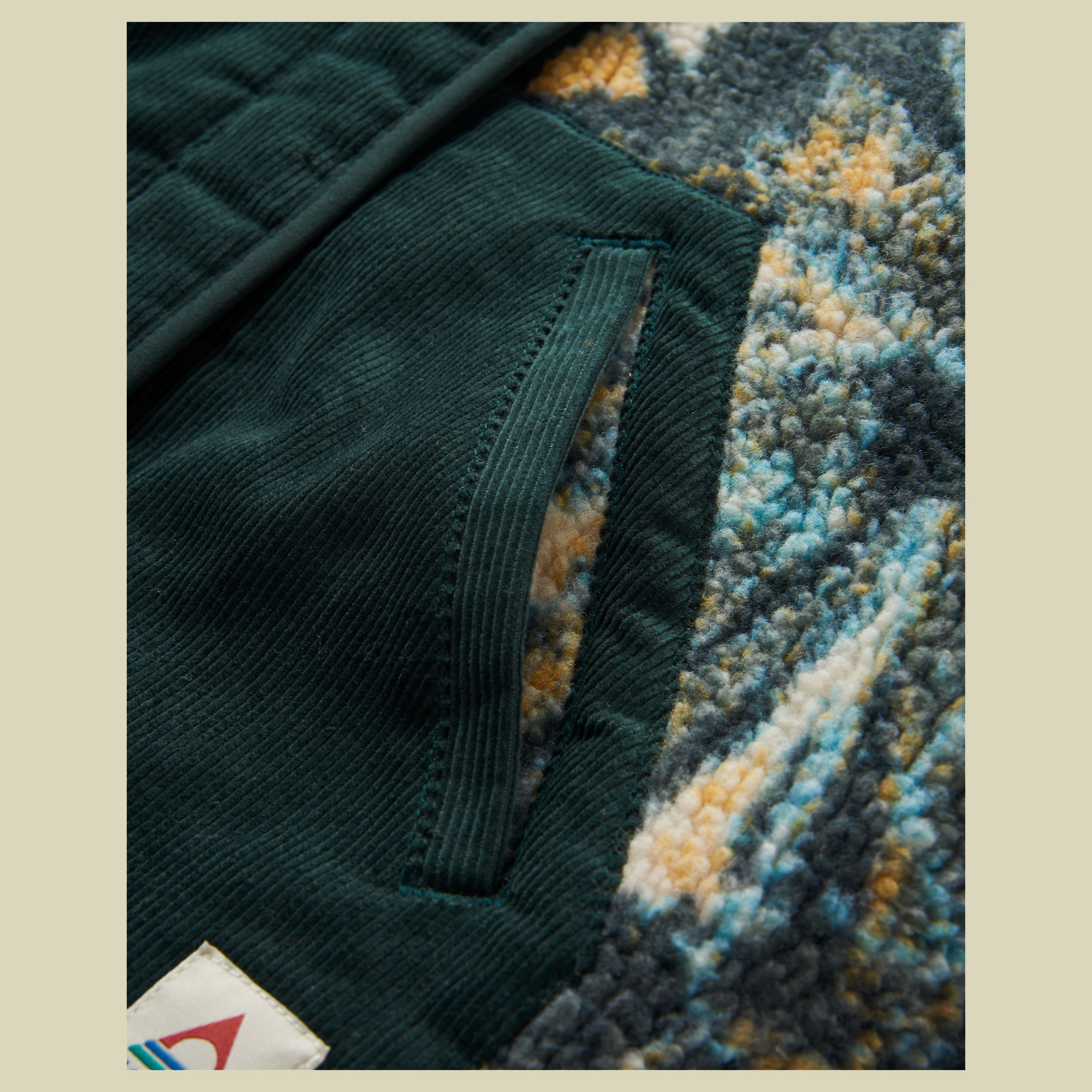Clover 2.0 Recycled Sherpa Fleece Women XS grün - frost dark fern