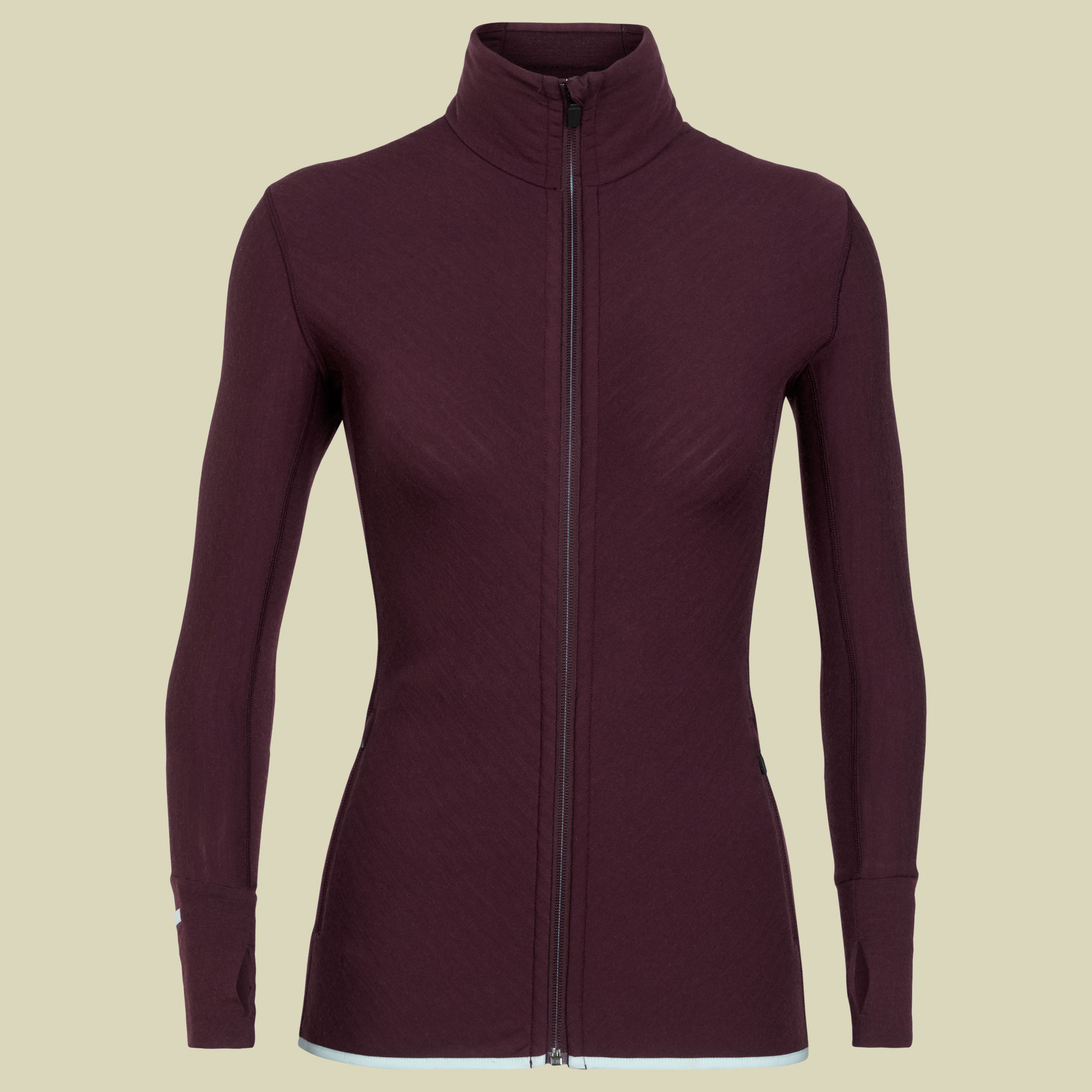 Descender LS Zip Women Größe XL Farbe velvet/dew