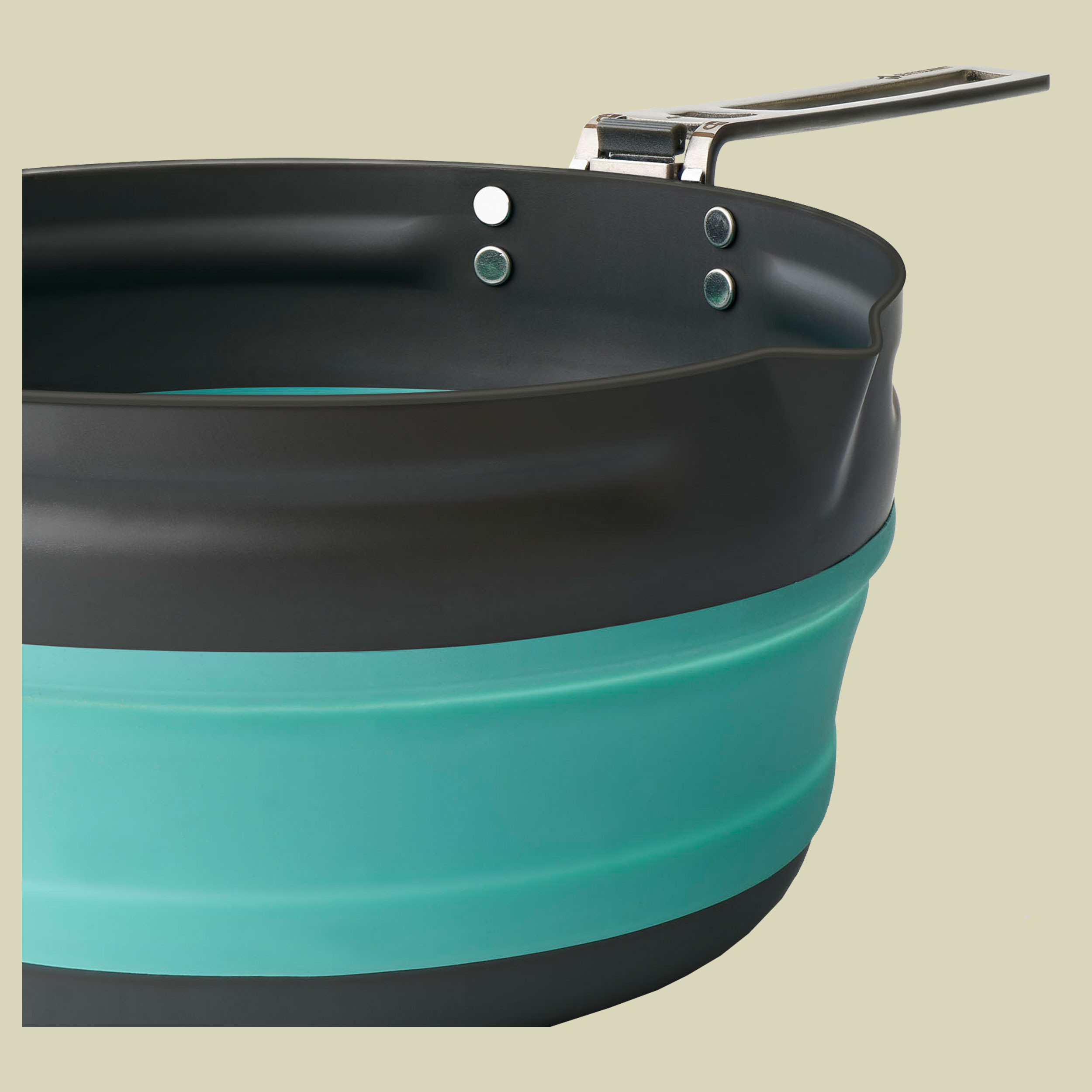 Frontier UL Collapsible Pouring Pot blau 2,2L - aqua sea blue