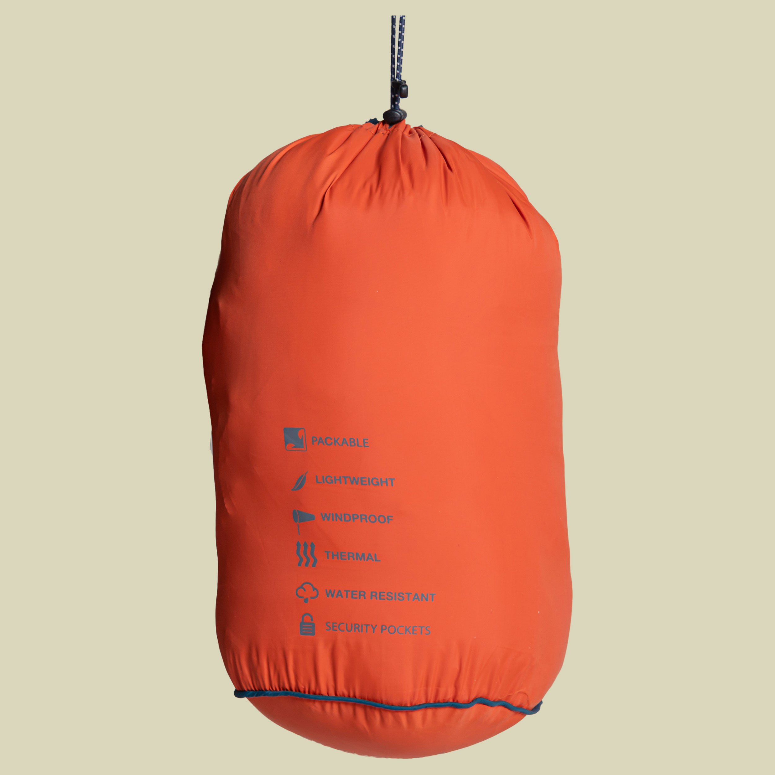 Compresslite IX Hooded Jacket  Men S orange - sedona