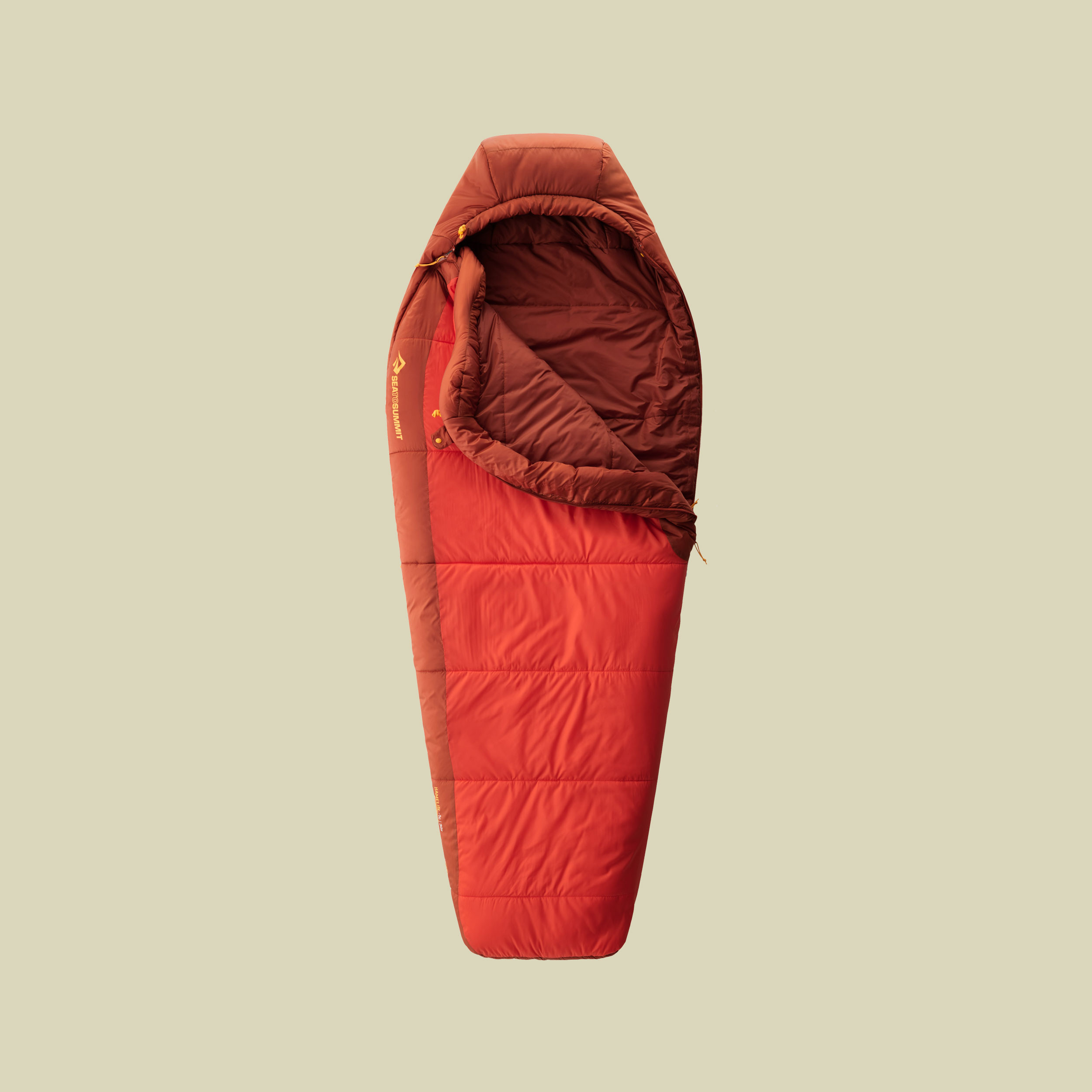 Hamelin Womens Synthetic Sleeping Bag  -1C 185 cm rot - Farbe spicy orange
