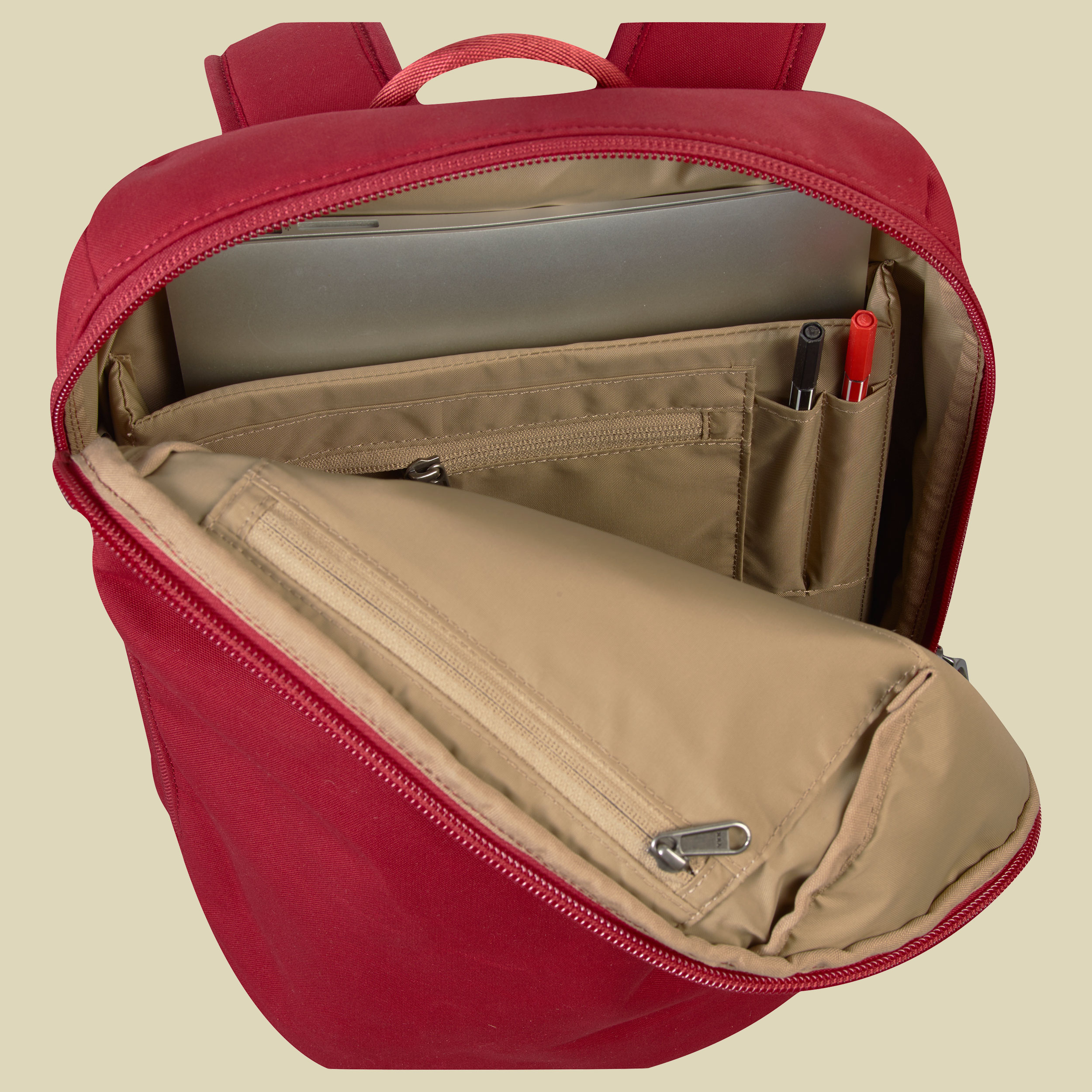 Kiruna Backpack Größe 22 Farbe redwood