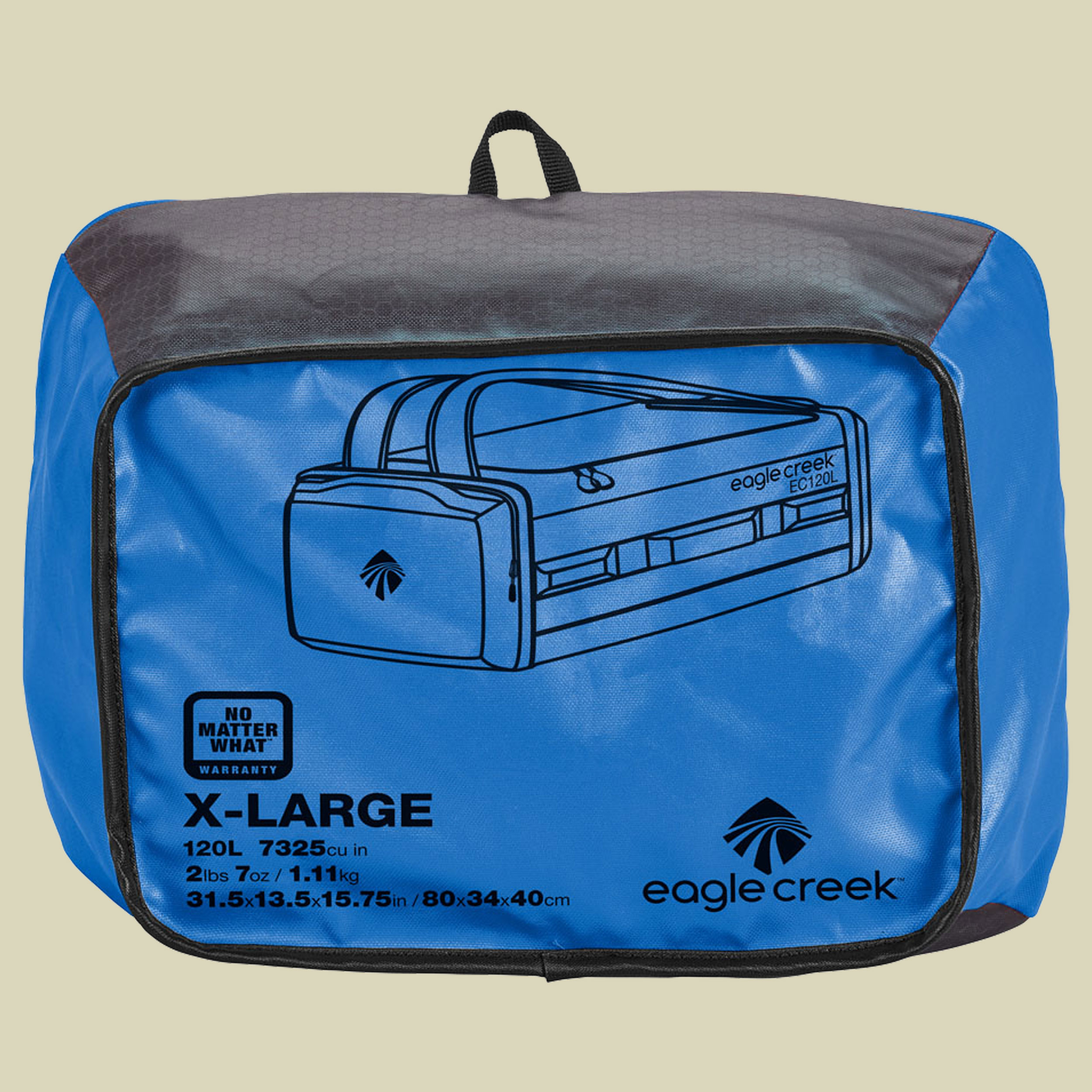 Cargo Hauler Duffel Volumen 90 Farbe blue/asphalt
