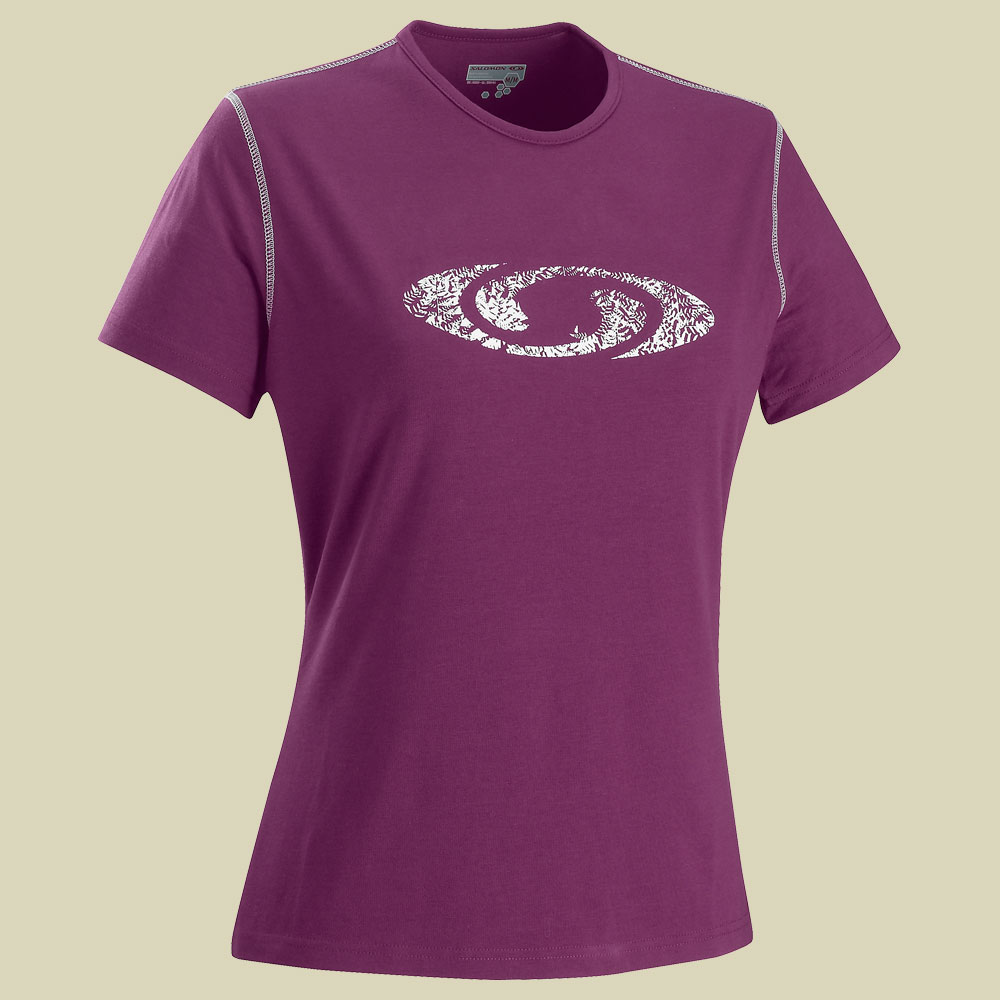 Siesta Logo Tee W Größe S Farbe purple iris