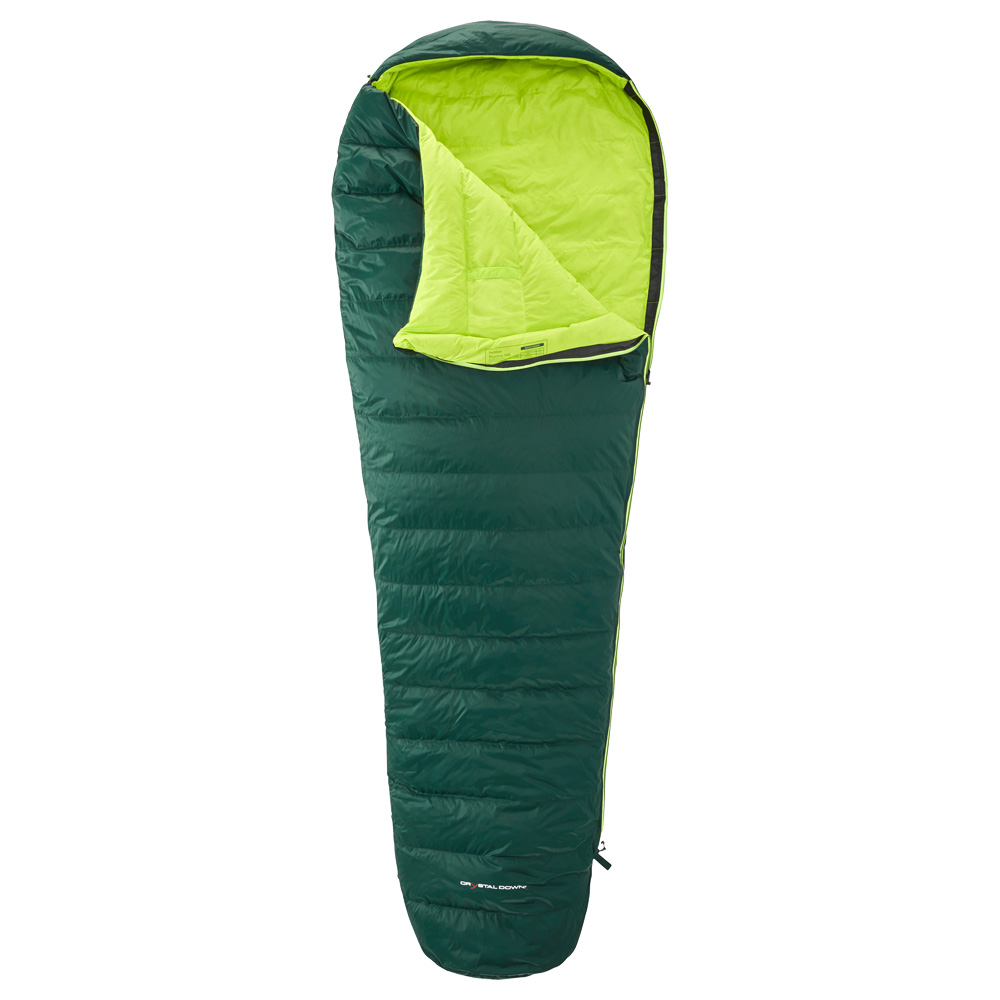 Tension Mummy 300 bis Körpergröße 205cm (XL) Farbe scarab/lime, Reißverschluss links