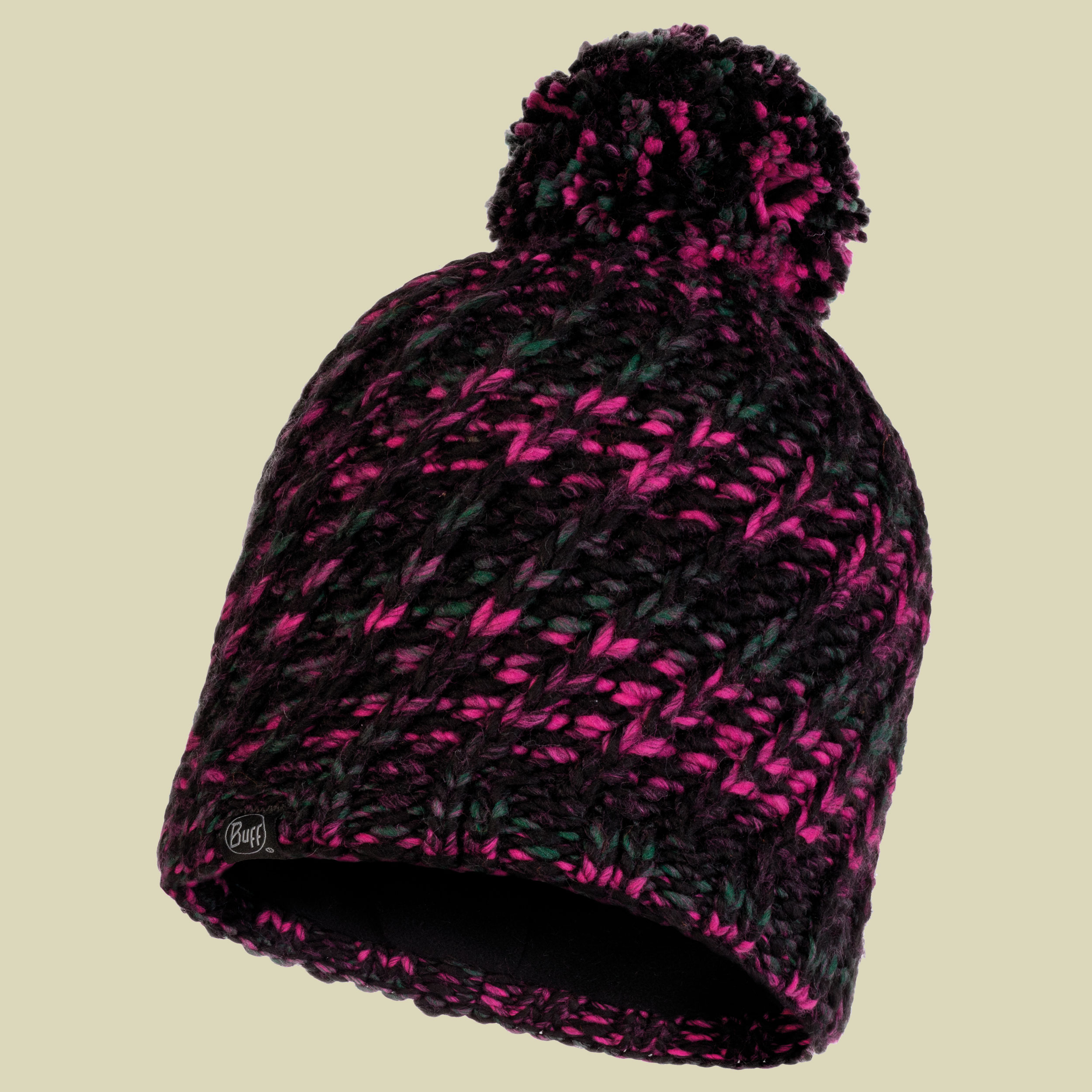 Knitted & Polar Hat VALYA Größe one size Farbe black