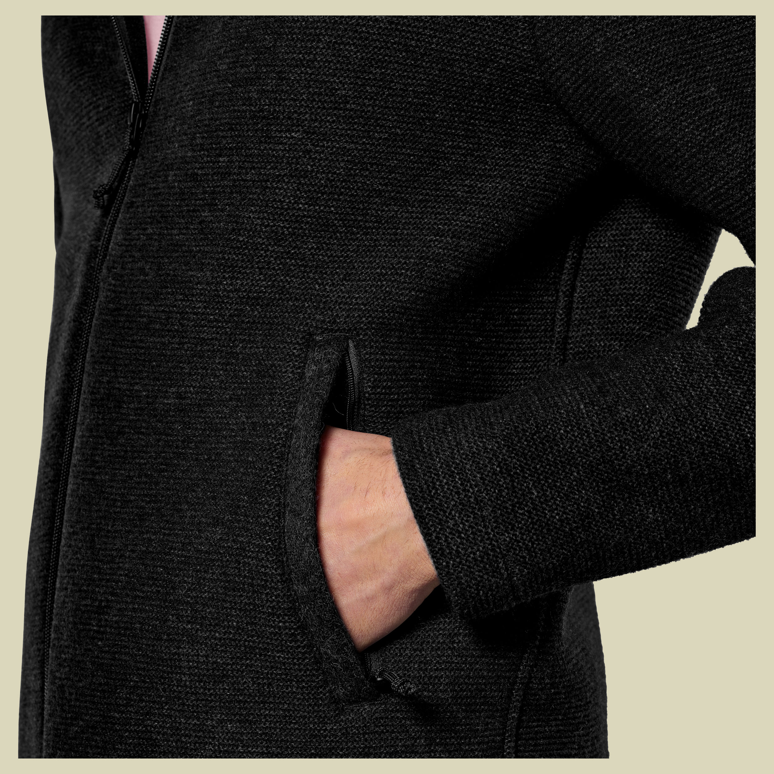 Fanes Sarner Jacket Men XXL (54) schwarz - black out melange