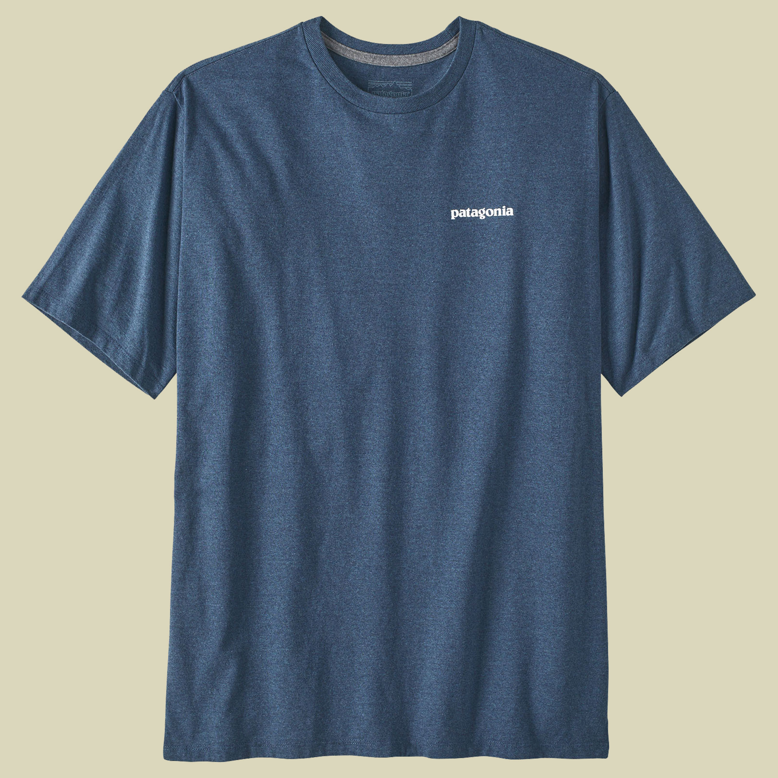 P-6 Logo Responsibili-Tee Men blau S - utility blue