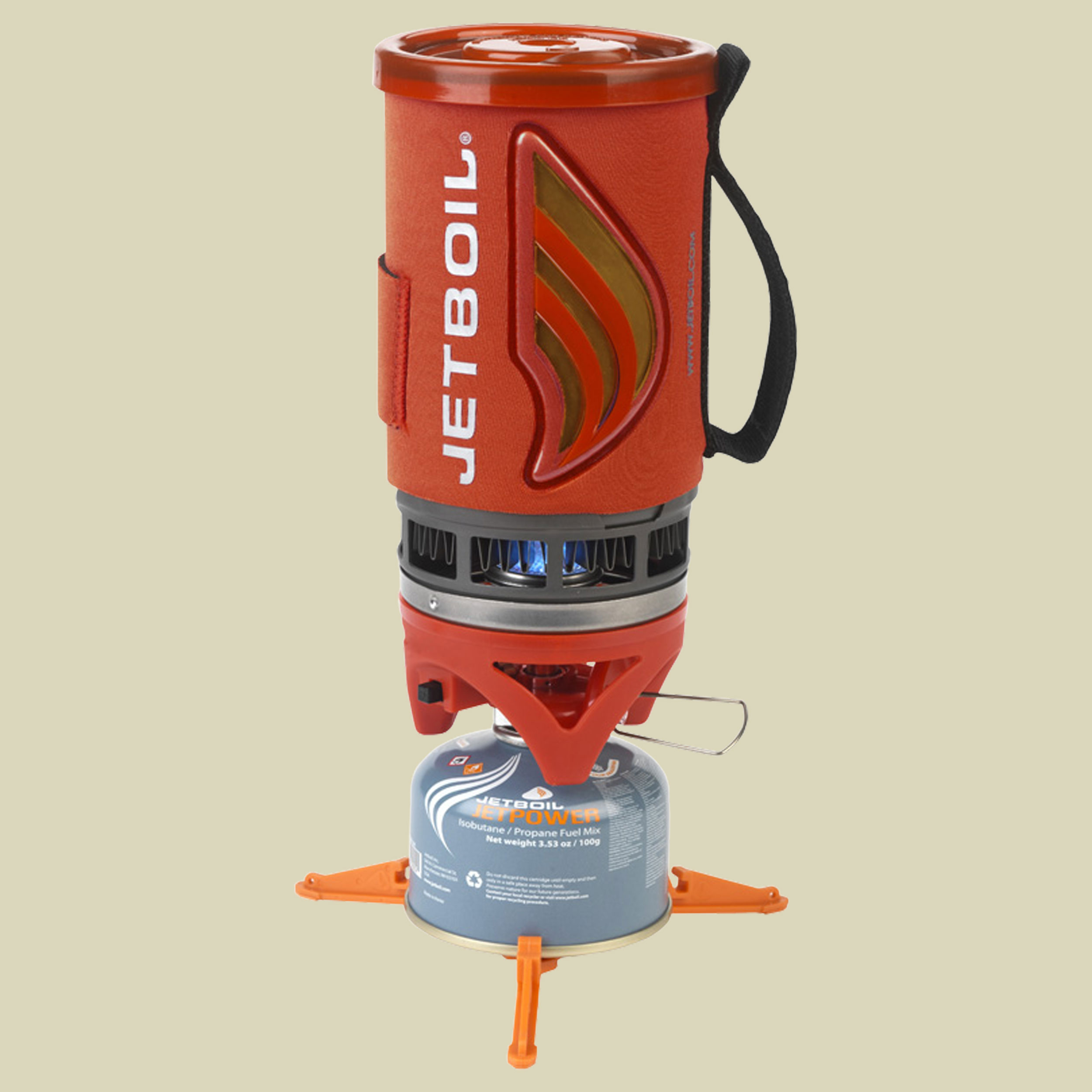 Flash PCS Kocher Volumen 1 Liter Farbe tomato red