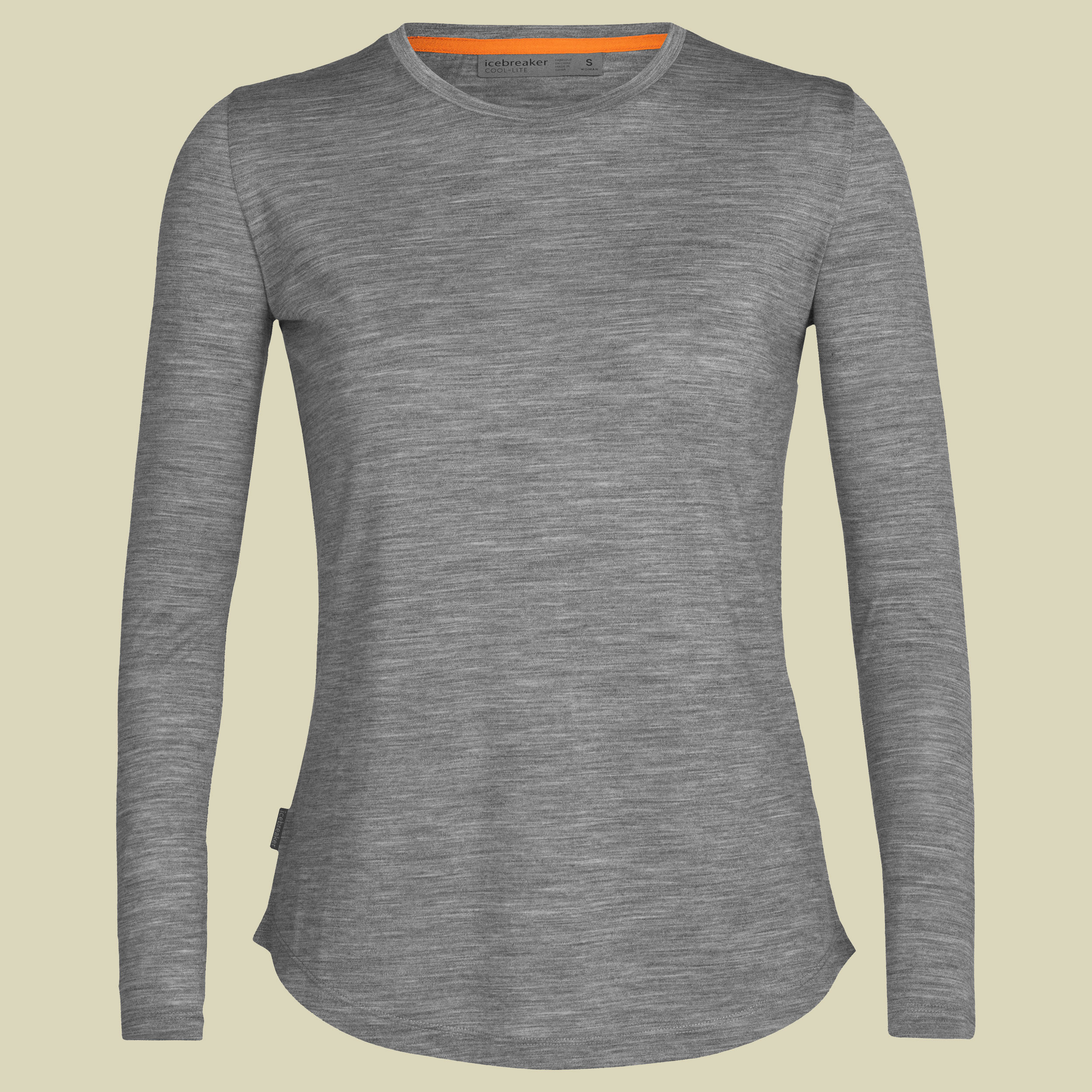 Sphere II LS Tee Women Größe S Farbe metro heather