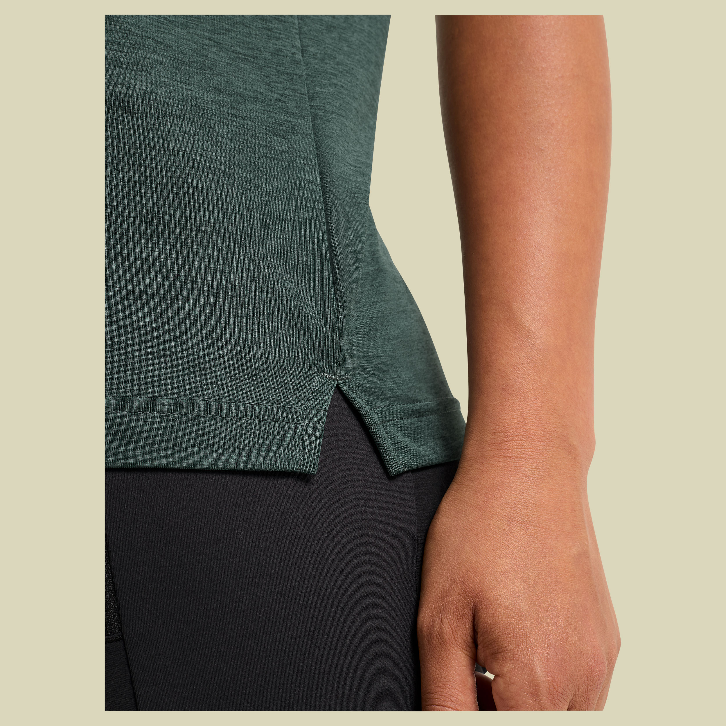 Wildtrail T Women L grün - sago palm