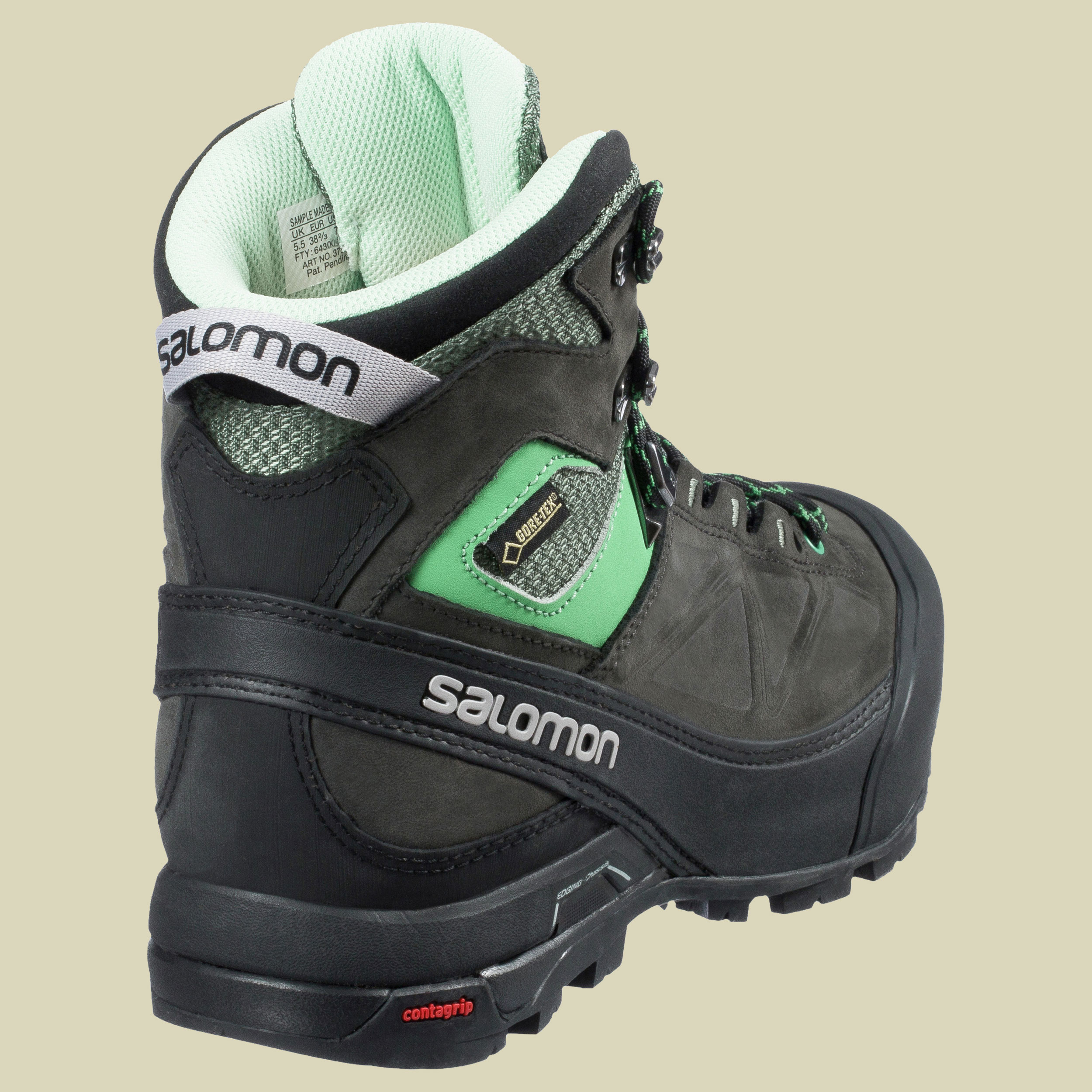 X Alp MTN GTX Women Größe UK 4,5 Farbe asphalt/tt/jade green