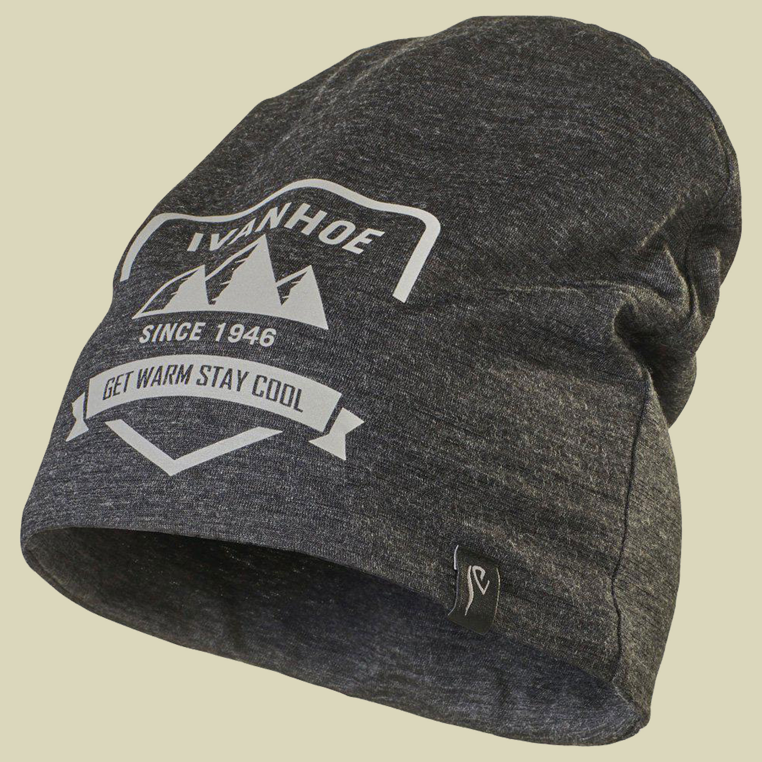 Underwool Hat Shield Reflex Größe one size Farbe graphite marl