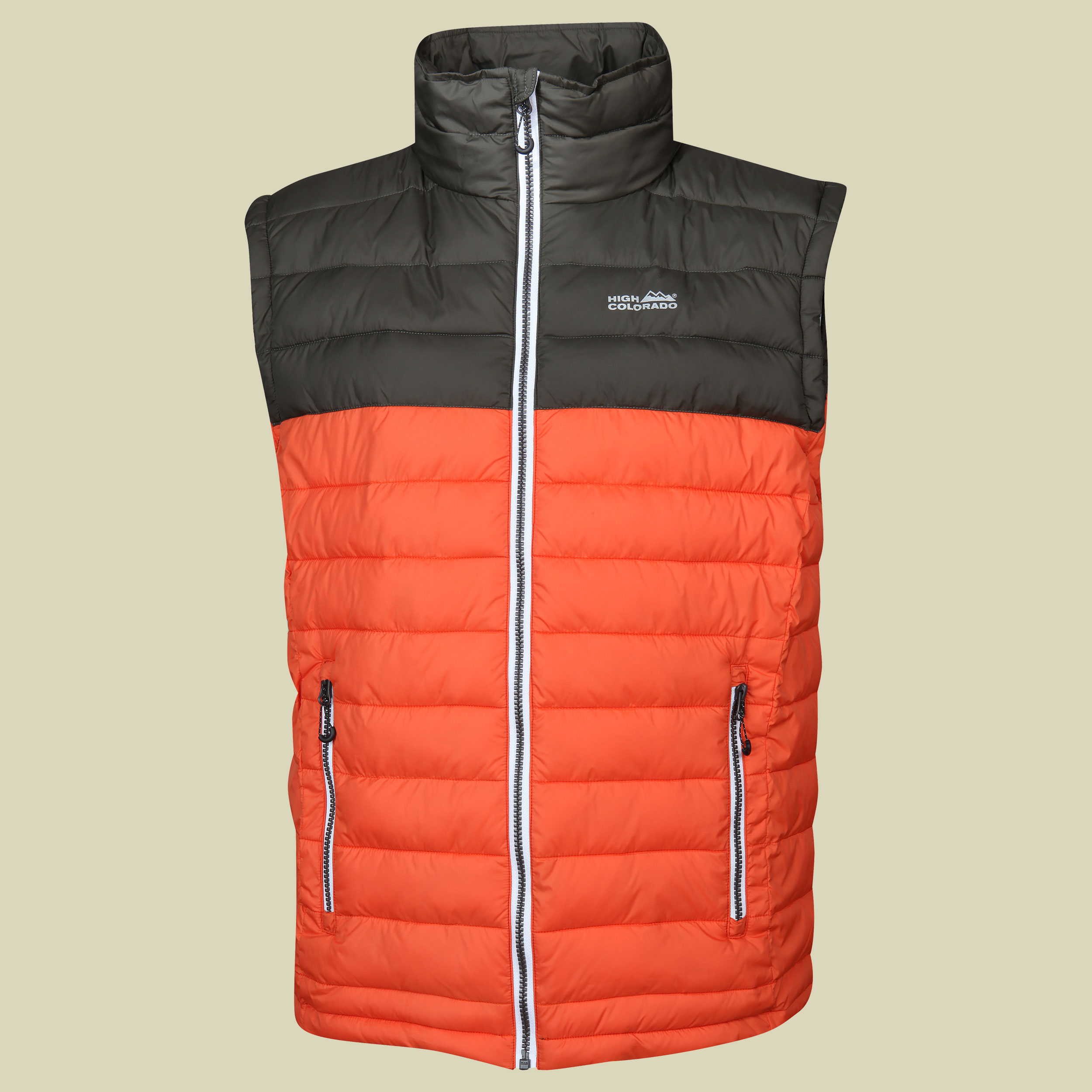 Melbourne-M Isolationsweste Men Größe M Farbe schwarz olive-orange ocker