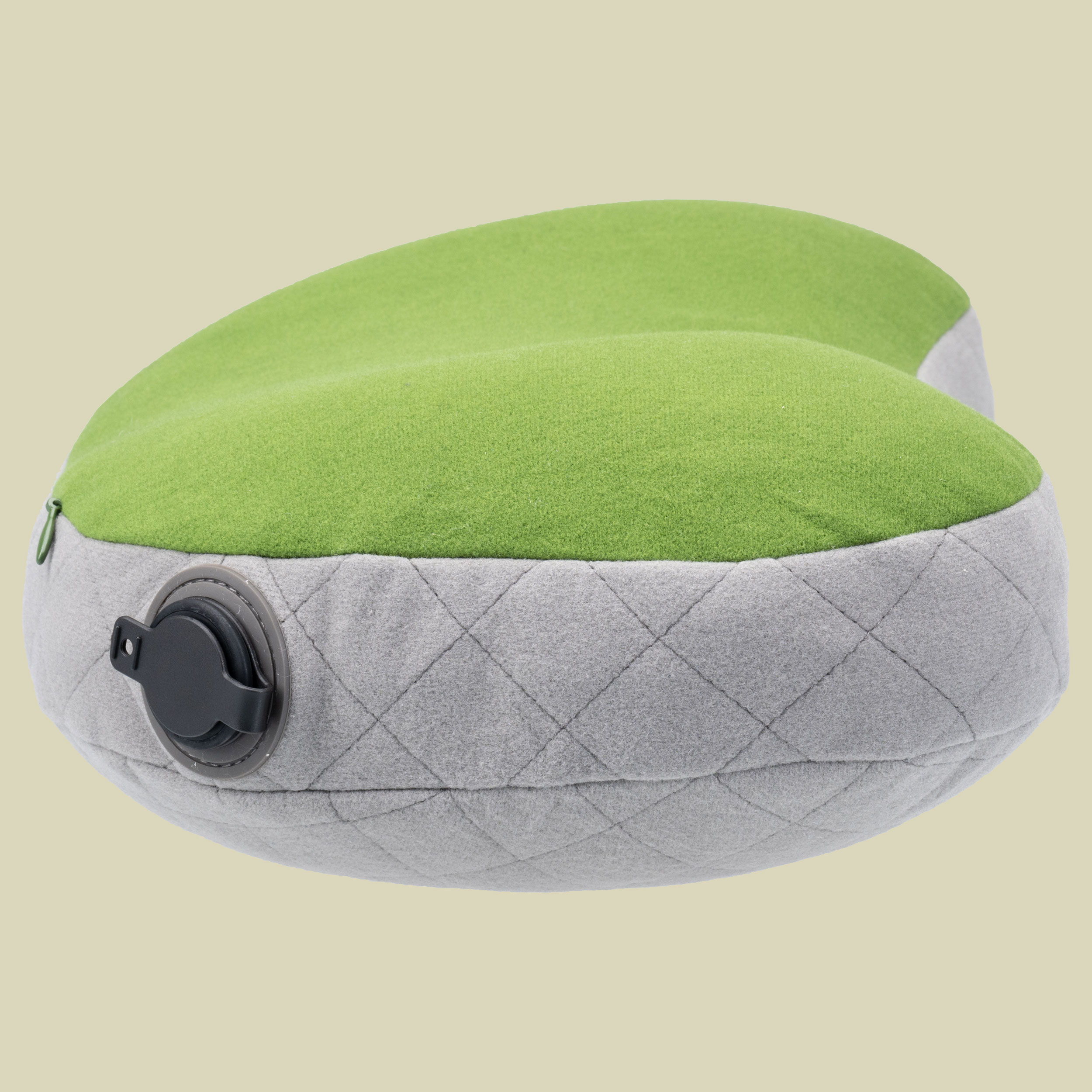 Pack Pillow ultra light fresh olive/grey 33 x 21 x 10 cm